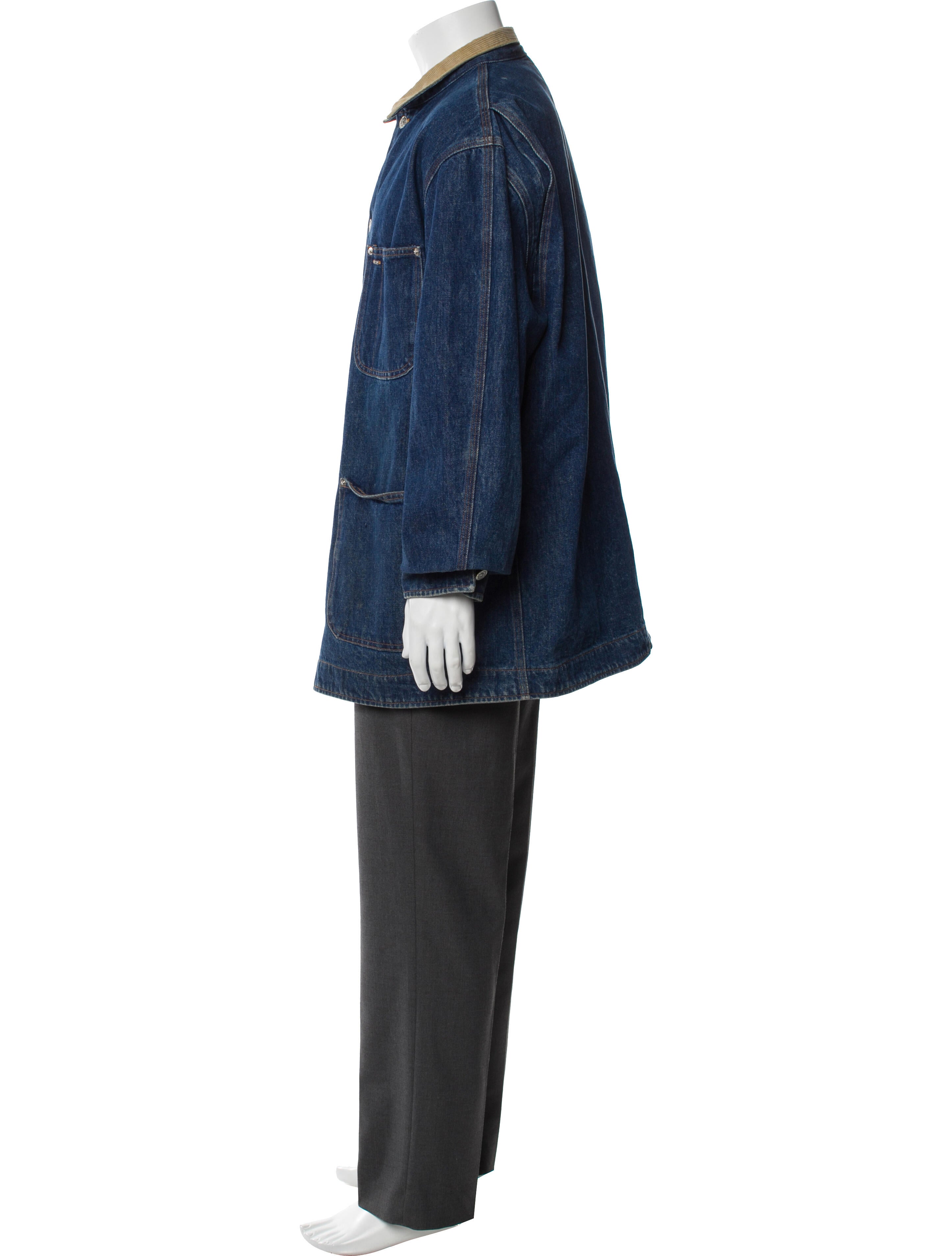 Polo Ralph Lauren Plaid Print Denim Jacket