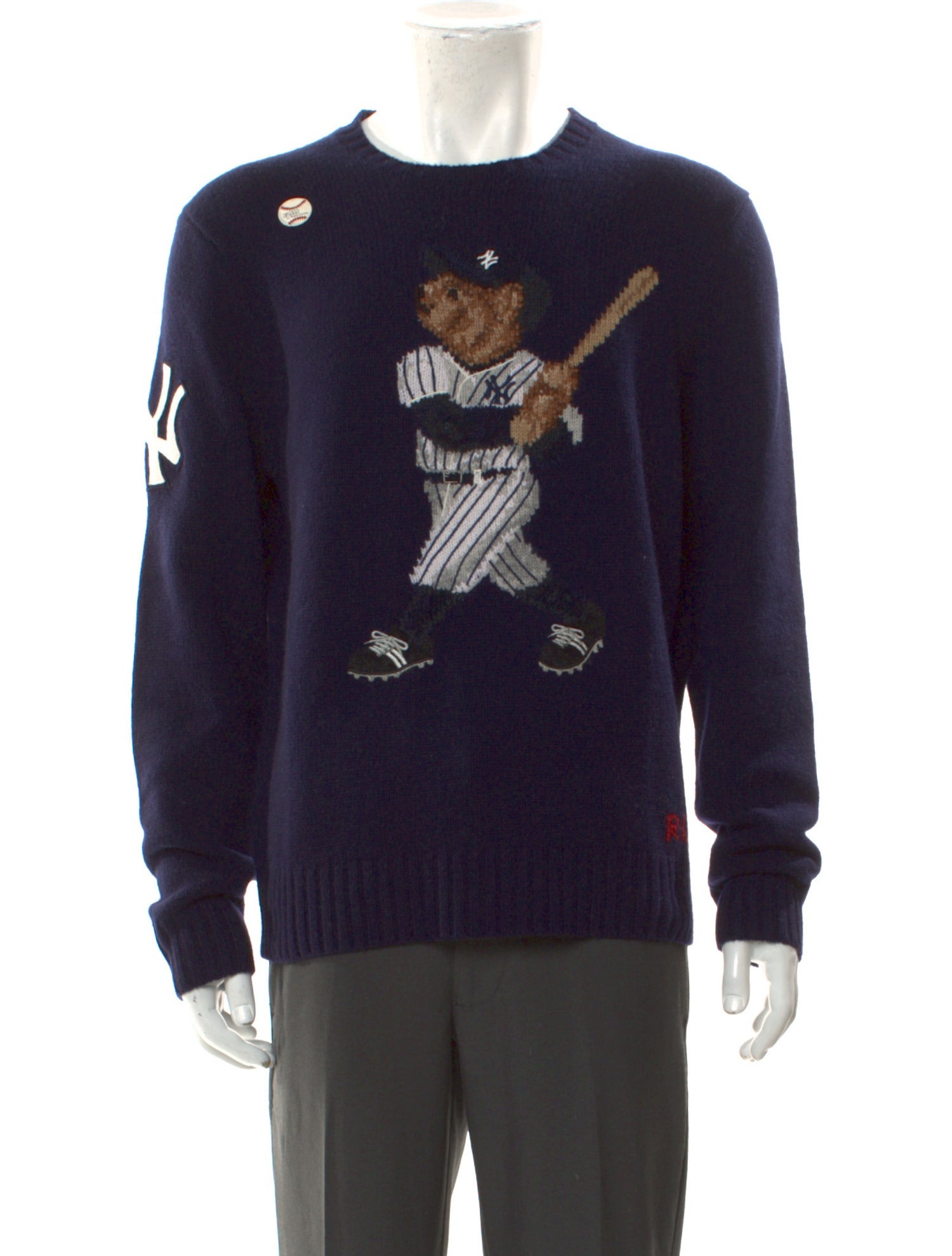 Polo Ralph Lauren Wool Printed Pullover w/ Tags