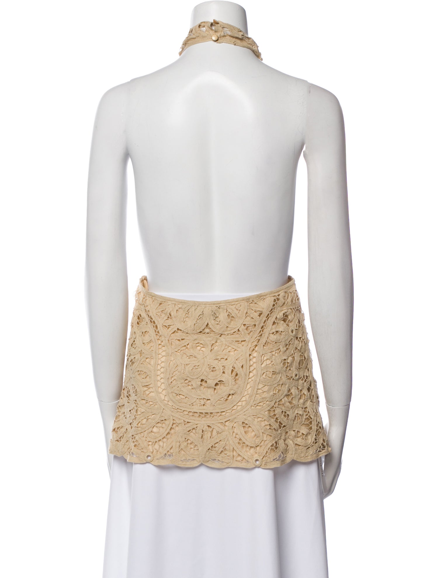 Ralph Lauren Printed Halterneck Top