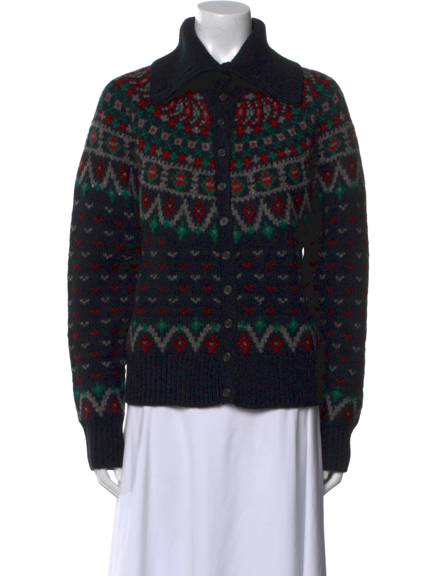 Polo Ralph Lauren Wool Printed Sweater