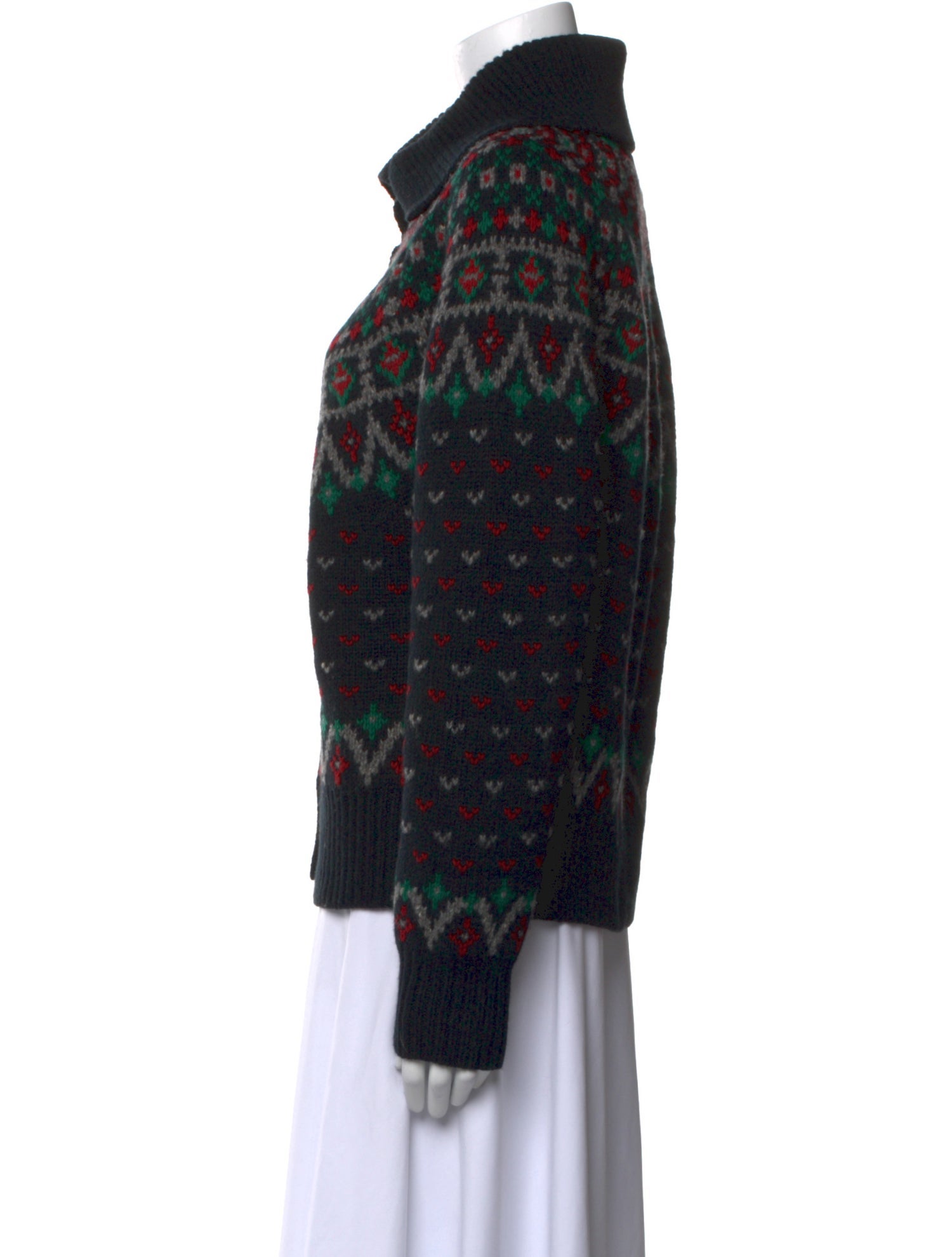 Polo Ralph Lauren Wool Printed Sweater