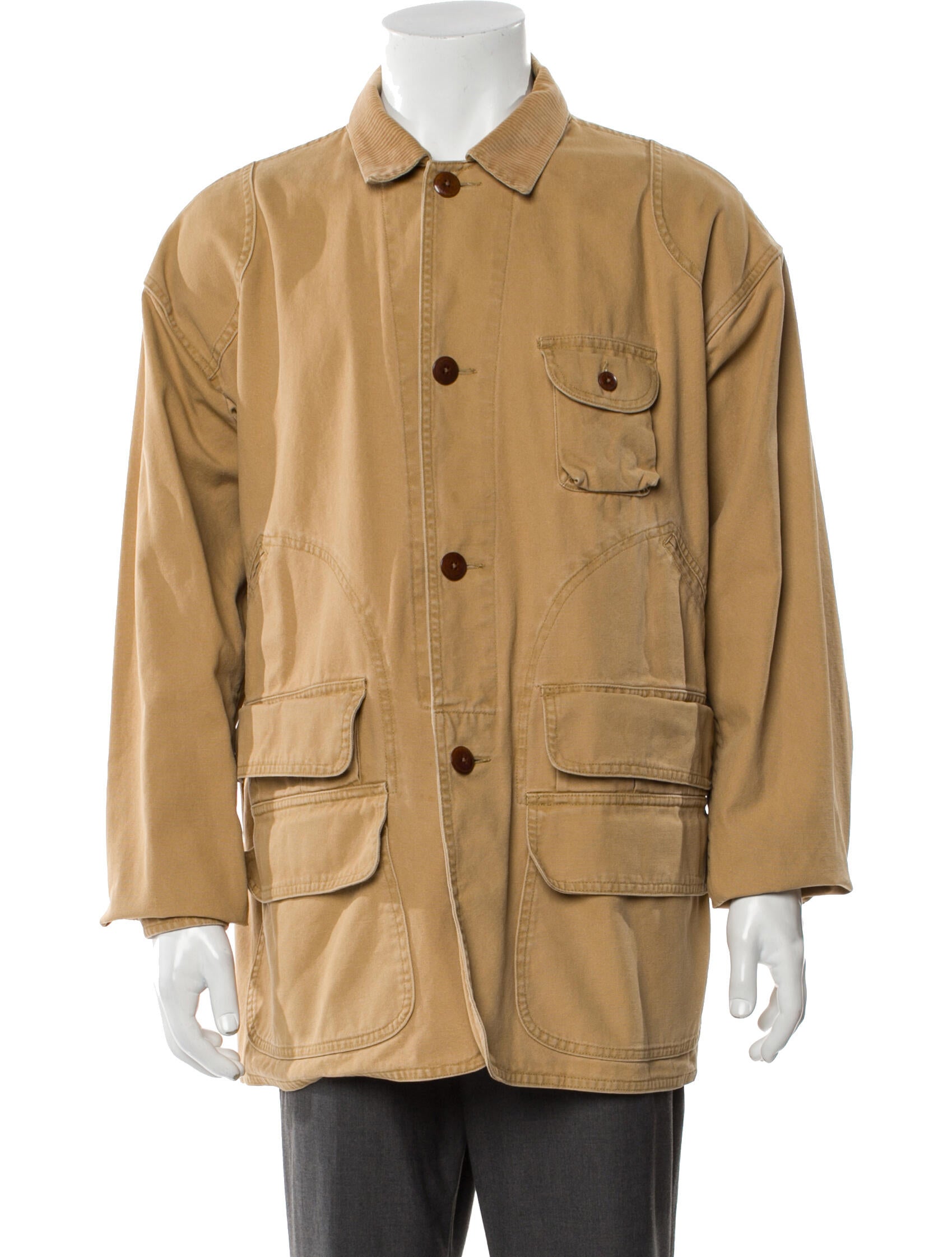 Polo Ralph Lauren Plaid Print Utility Jacket