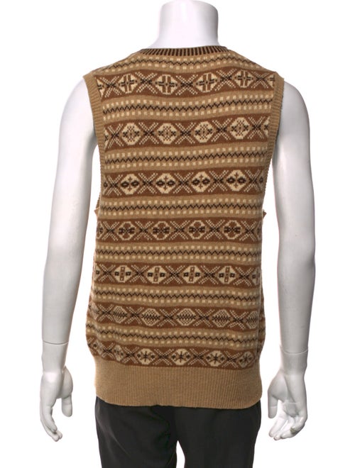 Polo Ralph Lauren Printed V-Neck Sweater Vest