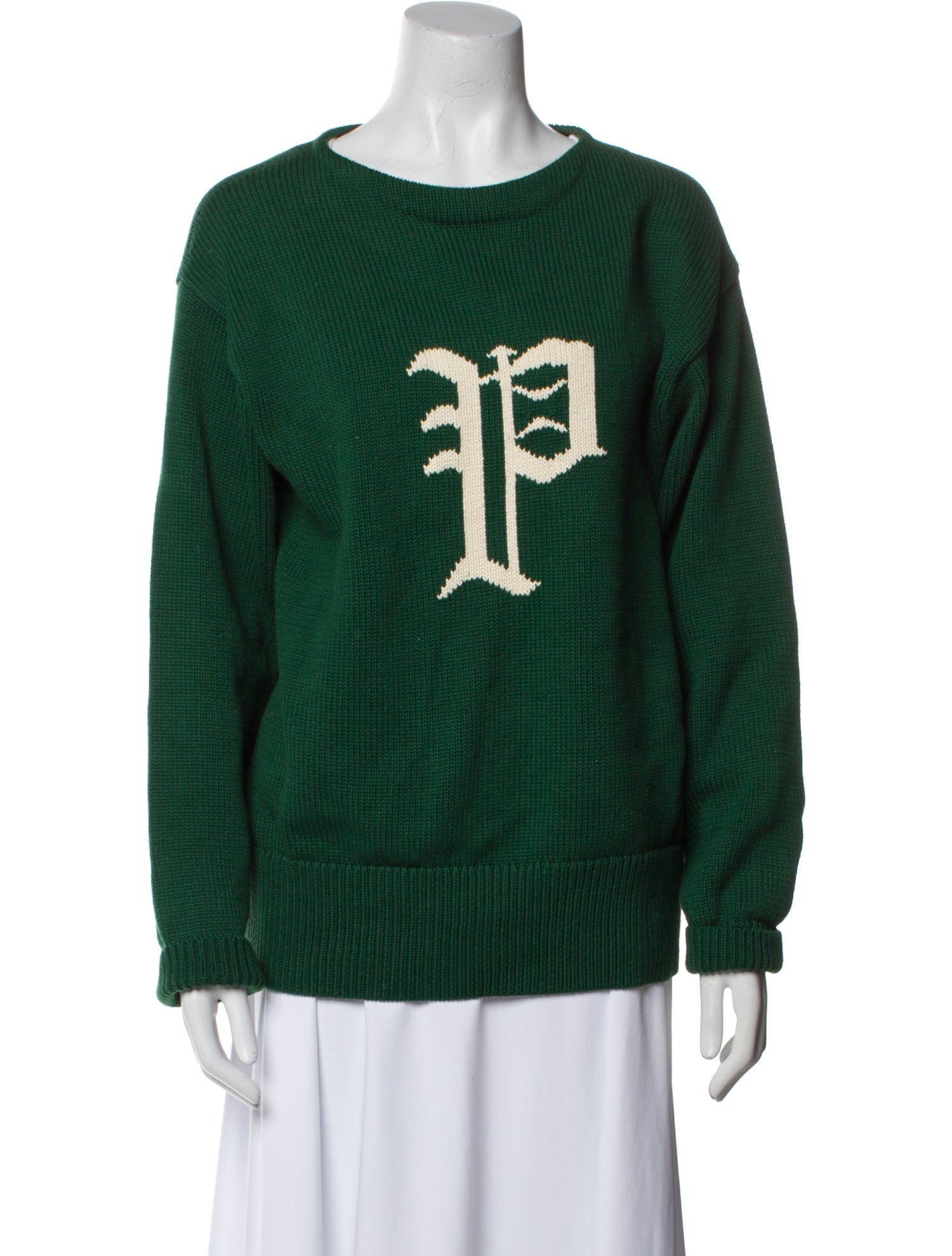 Polo Ralph Lauren Graphic Print Scoop Neck Sweater