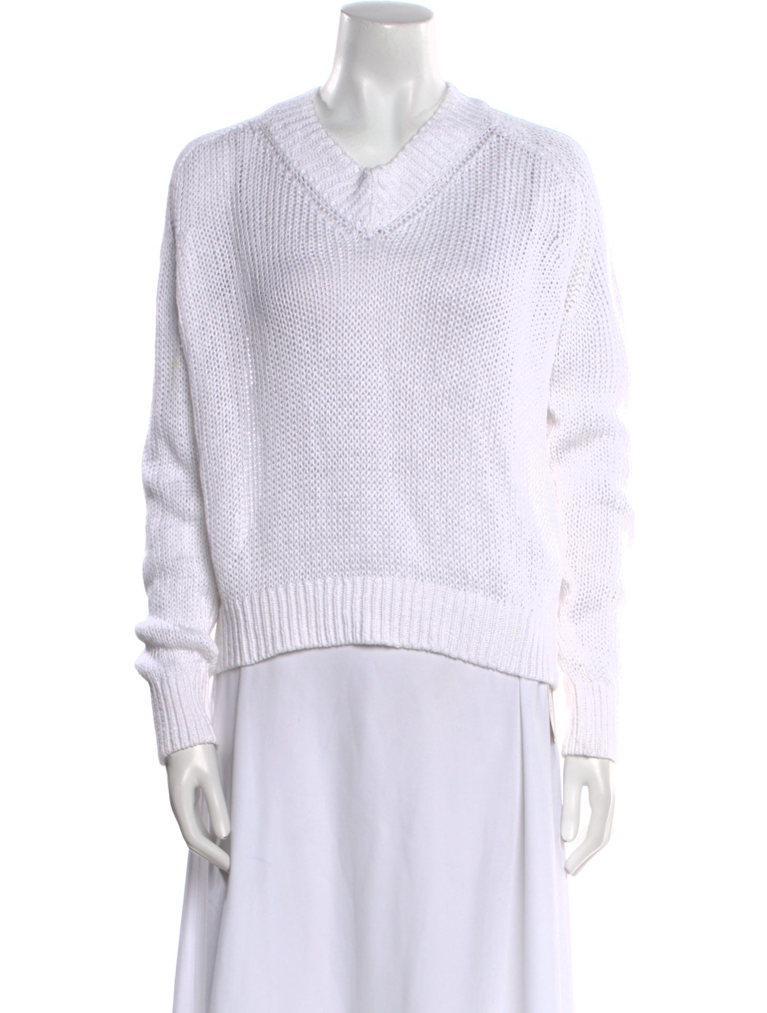 Polo Ralph Lauren Linen V-Neck Sweater