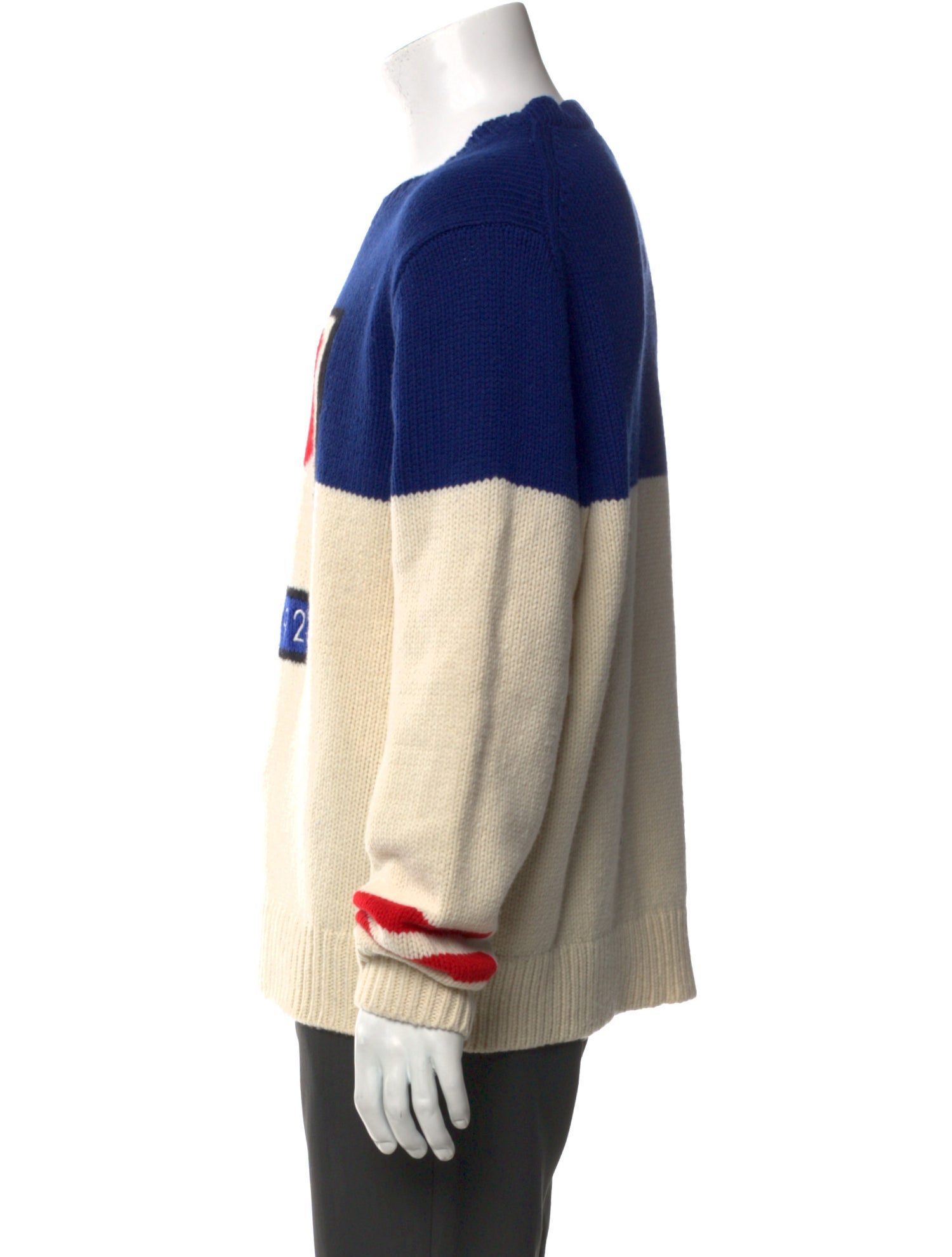 Polo Ralph Lauren Wool Graphic Print Pullover