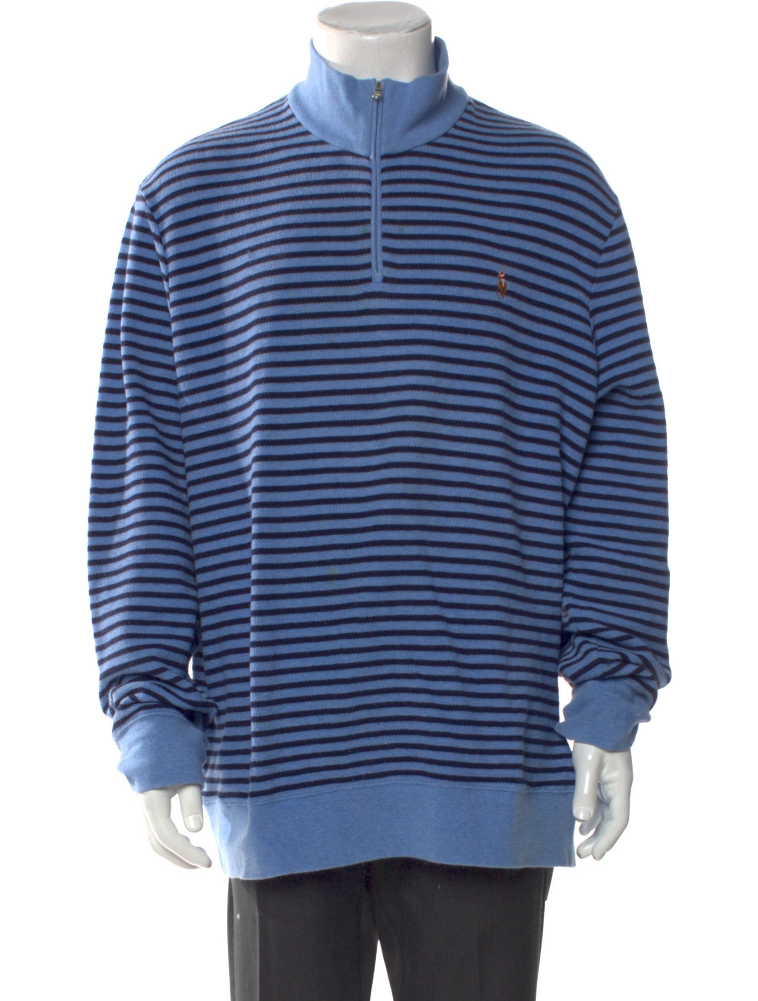 Polo Ralph Lauren Striped Turtleneck Polo Sweater