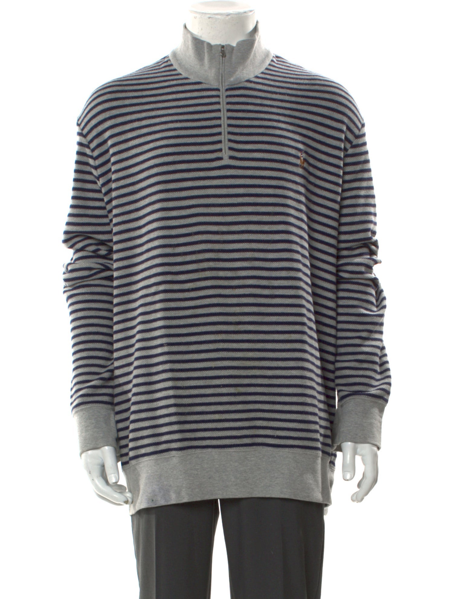 Polo Ralph Lauren Striped Turtleneck Polo Sweater