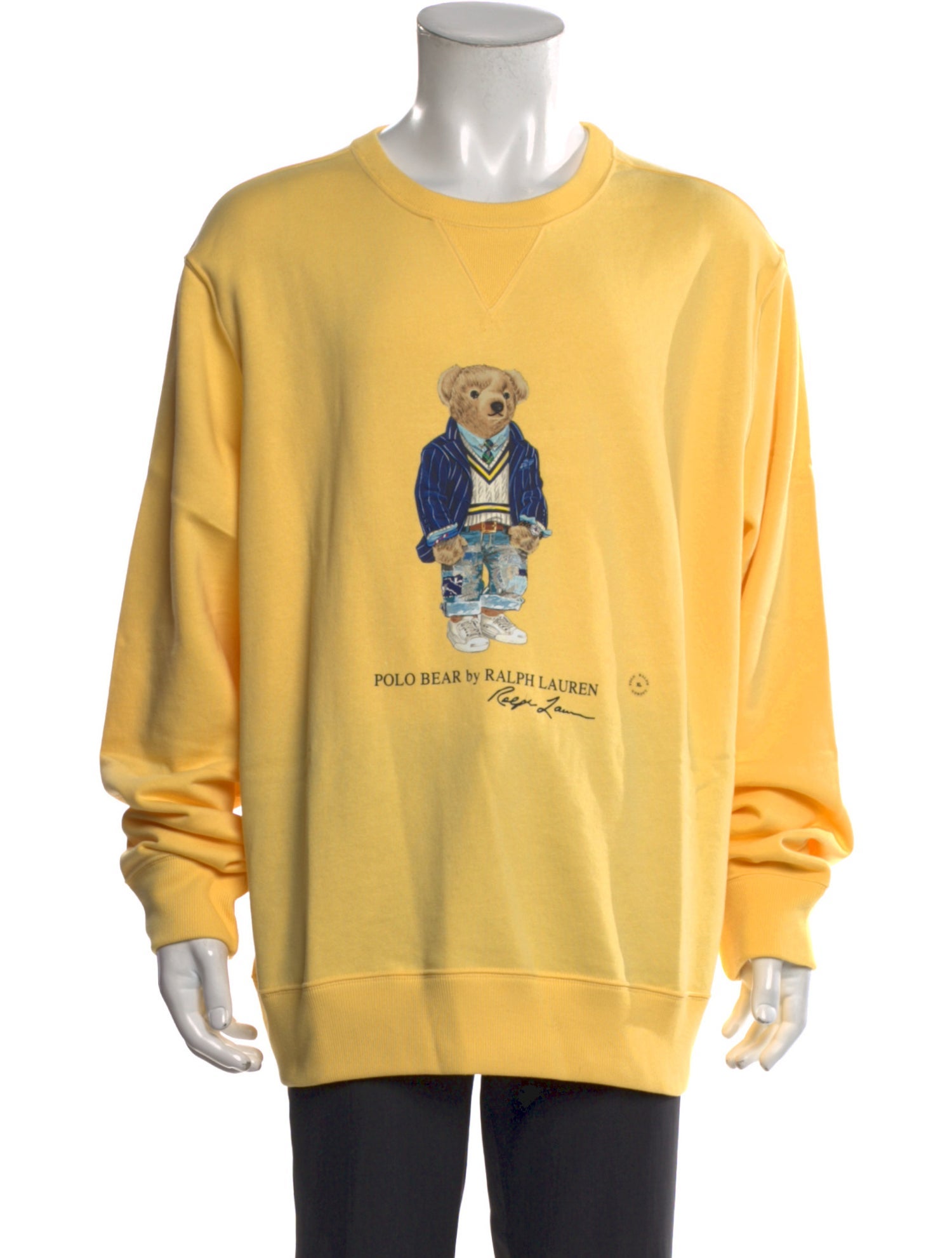 Polo Ralph Lauren Graphic Print Crew Neck Pullover w/ Tags