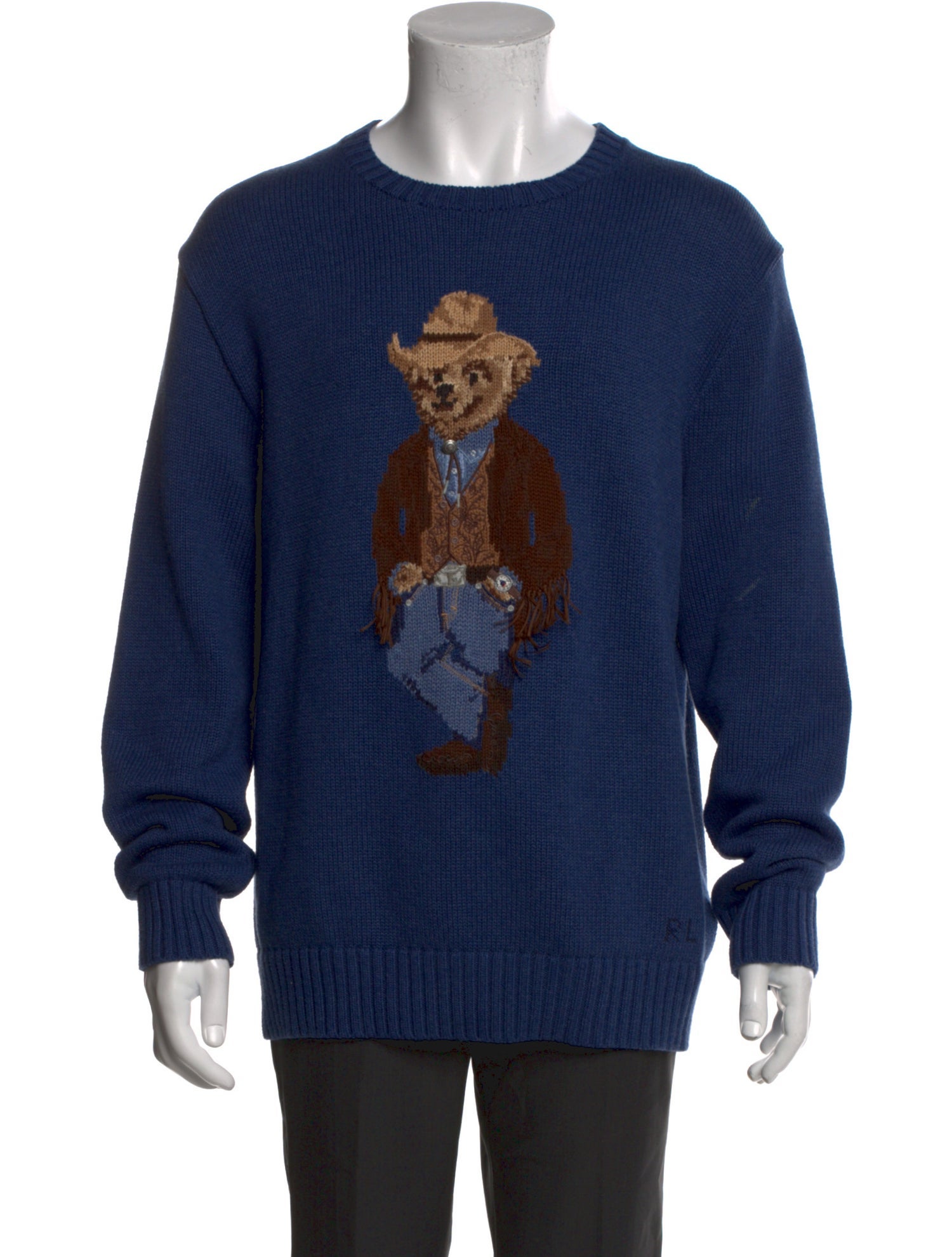 Polo Ralph Lauren Graphic Print Crew Neck Pullover