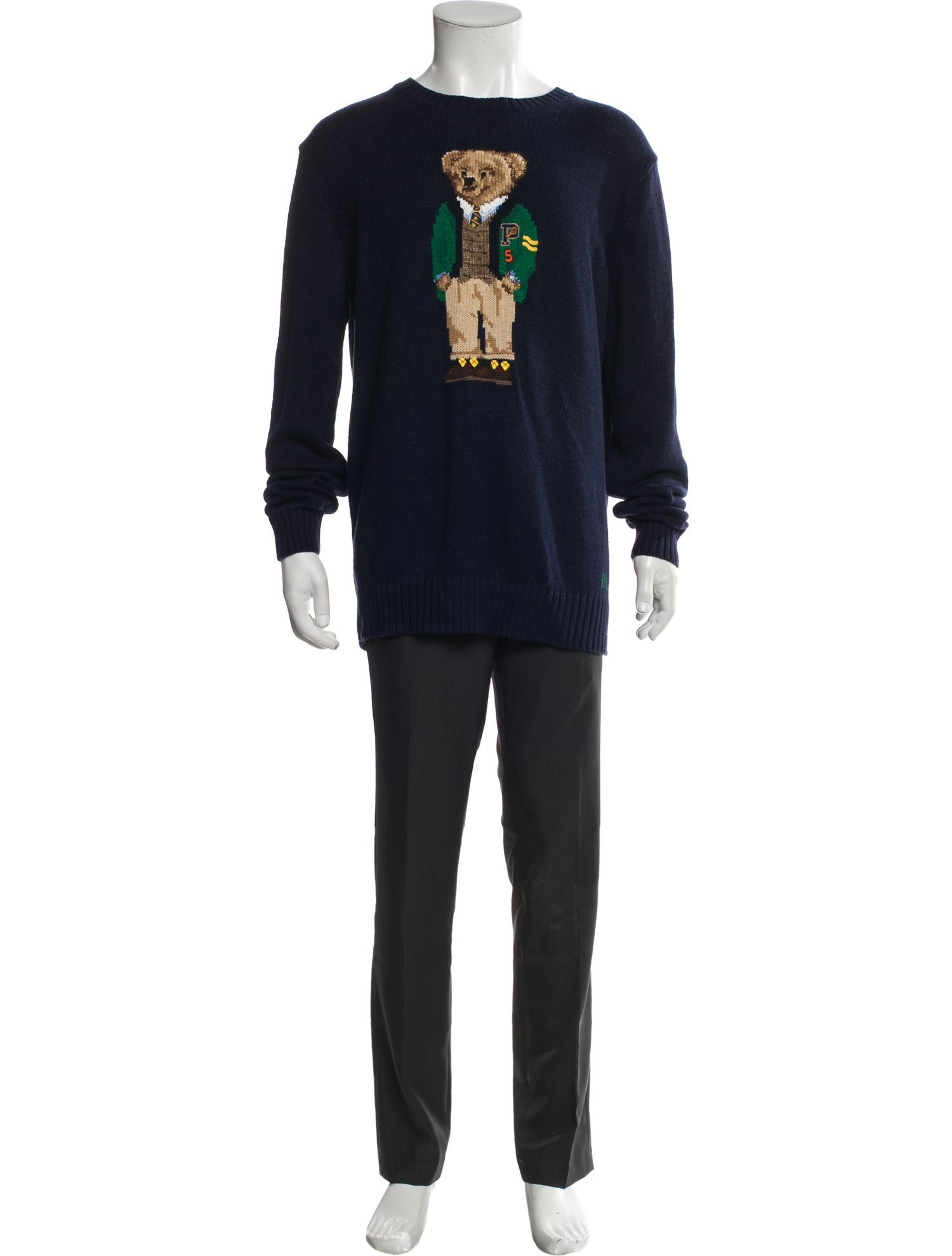 Polo Ralph Lauren Graphic Print Crew Neck Pullover