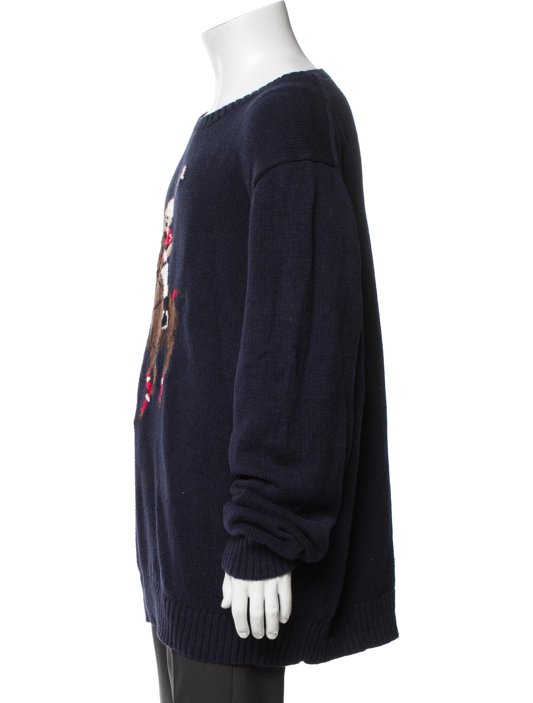 Polo Ralph Lauren Graphic Print Scoop Neck Pullover