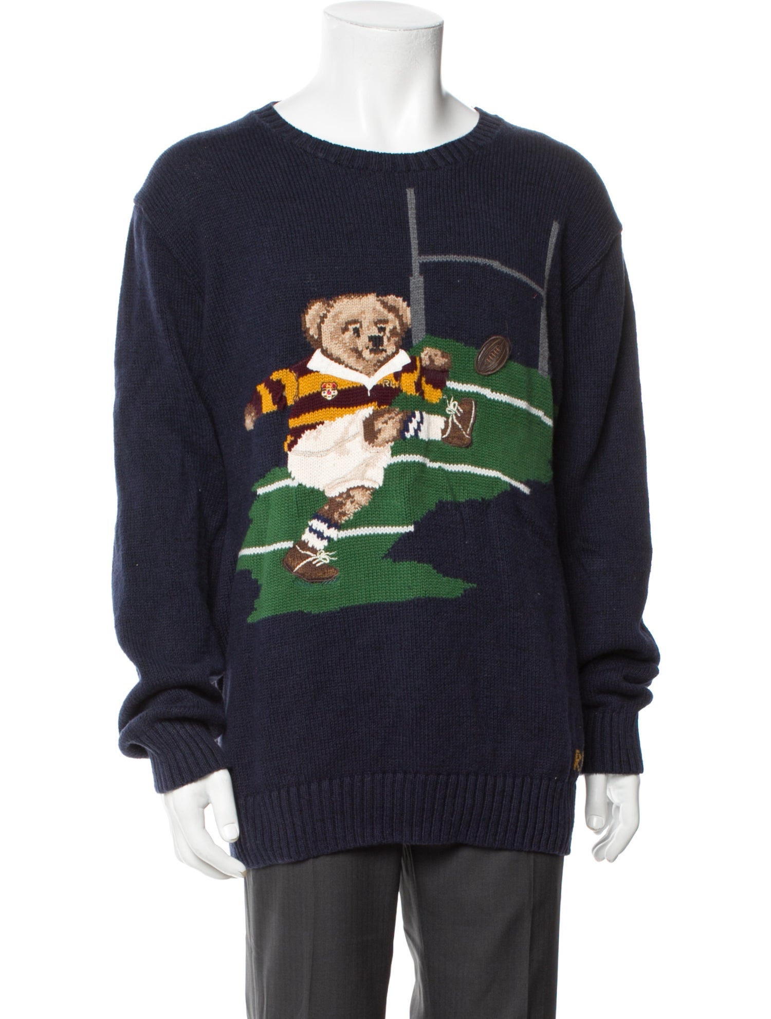 Polo Ralph Lauren Graphic Print Crew Neck Pullover