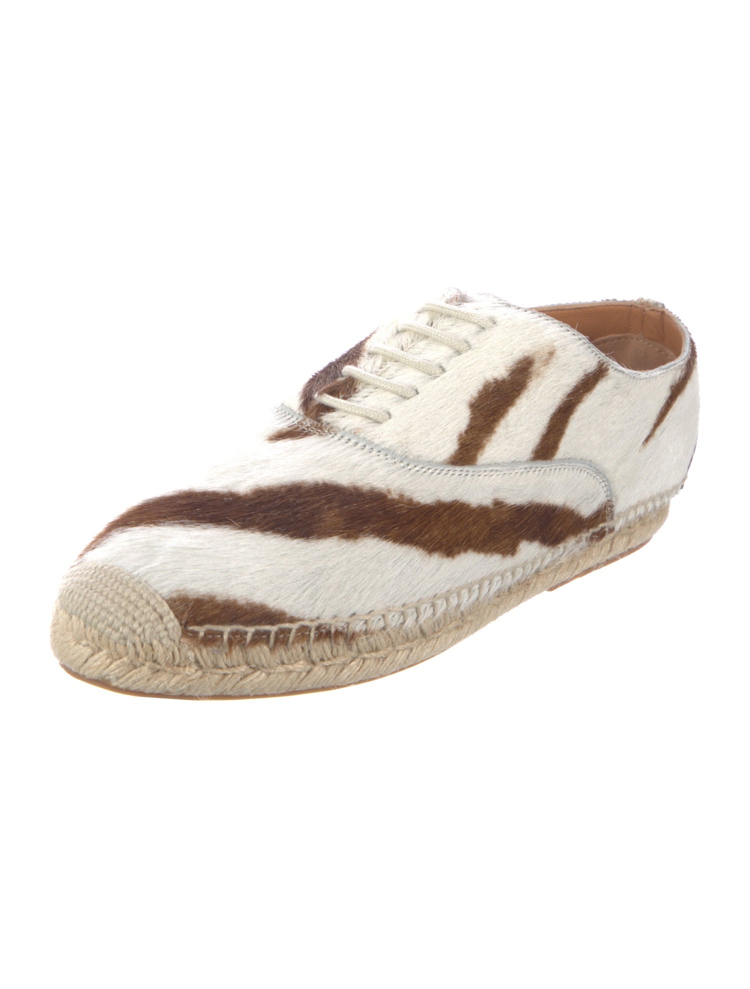Polo Ralph Lauren Ponyhair Animal Print Espadrilles