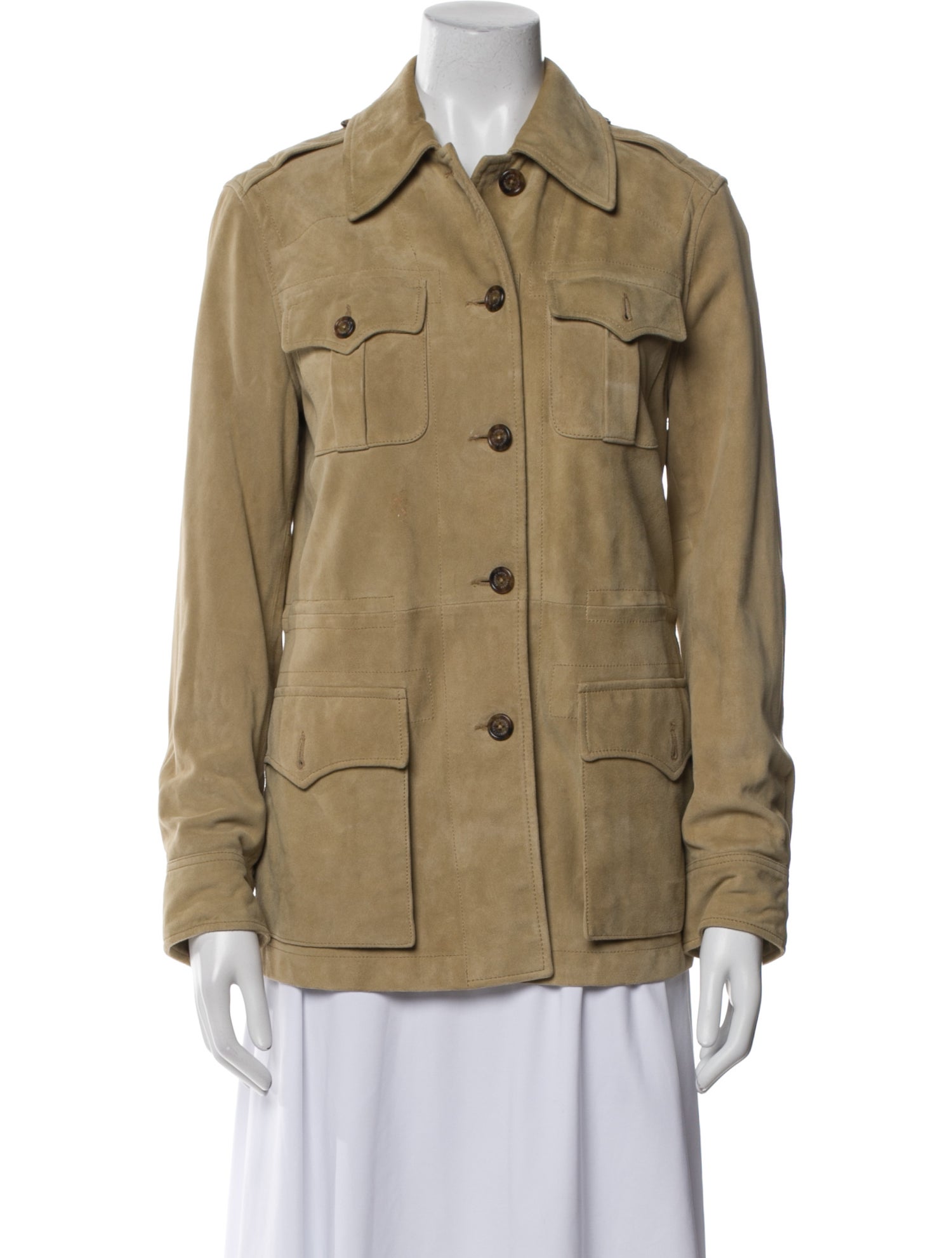 Polo Ralph Lauren Suede Utility Jacket