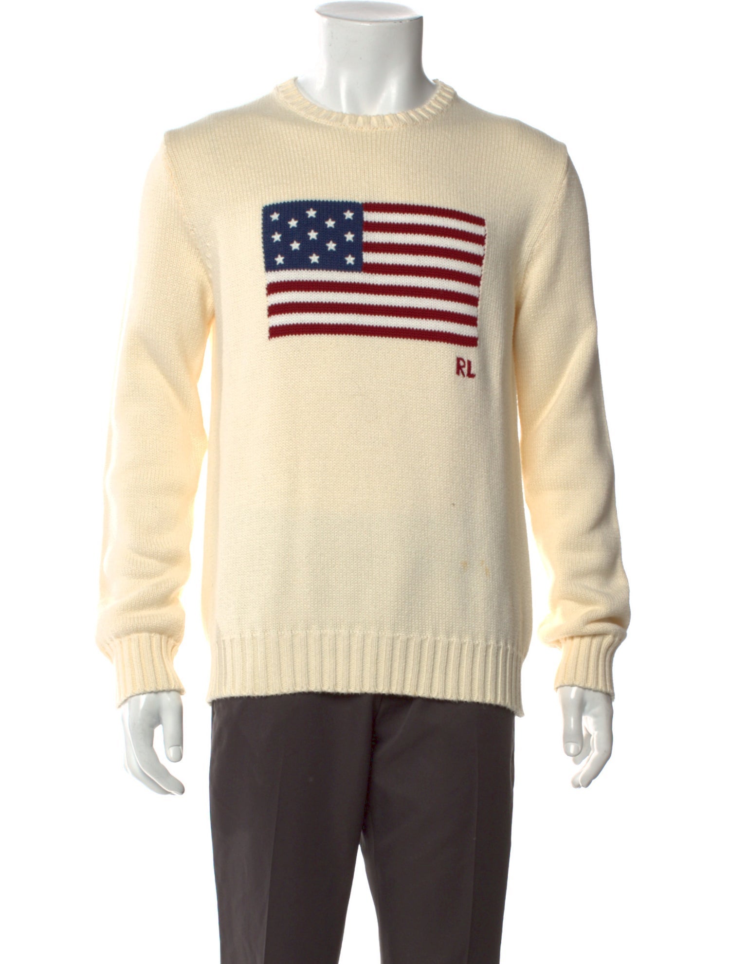 Polo Ralph Lauren Graphic Print Crew Neck Pullover