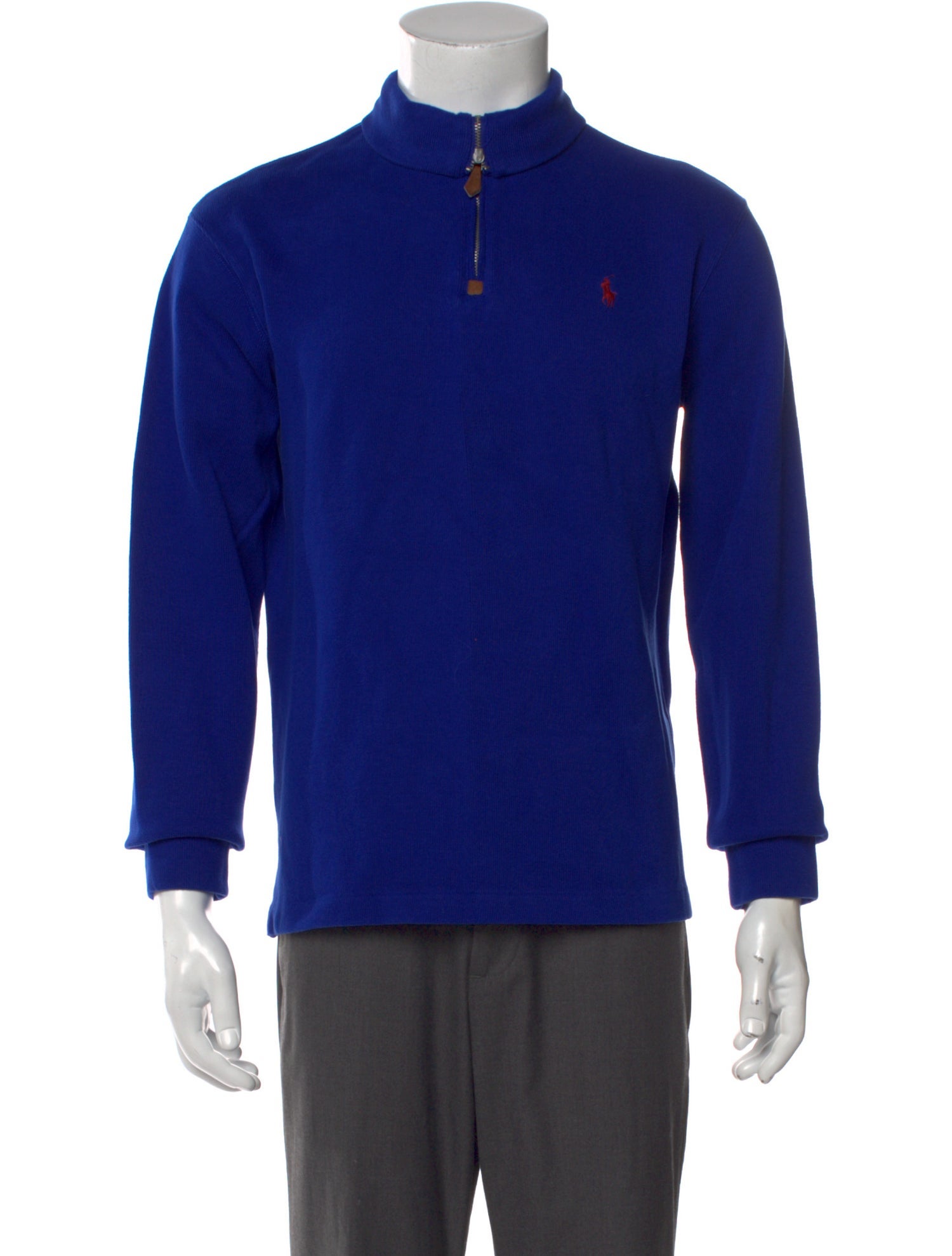 Polo Ralph Lauren Mock Neck Long Sleeve Polo Sweater