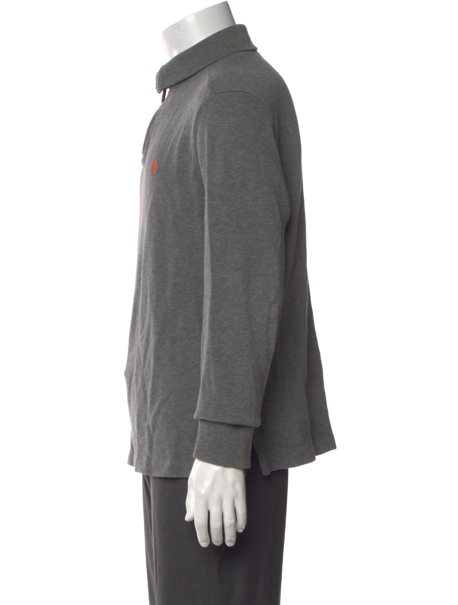 Polo Ralph Lauren Mock Neck Long Sleeve Polo Sweater