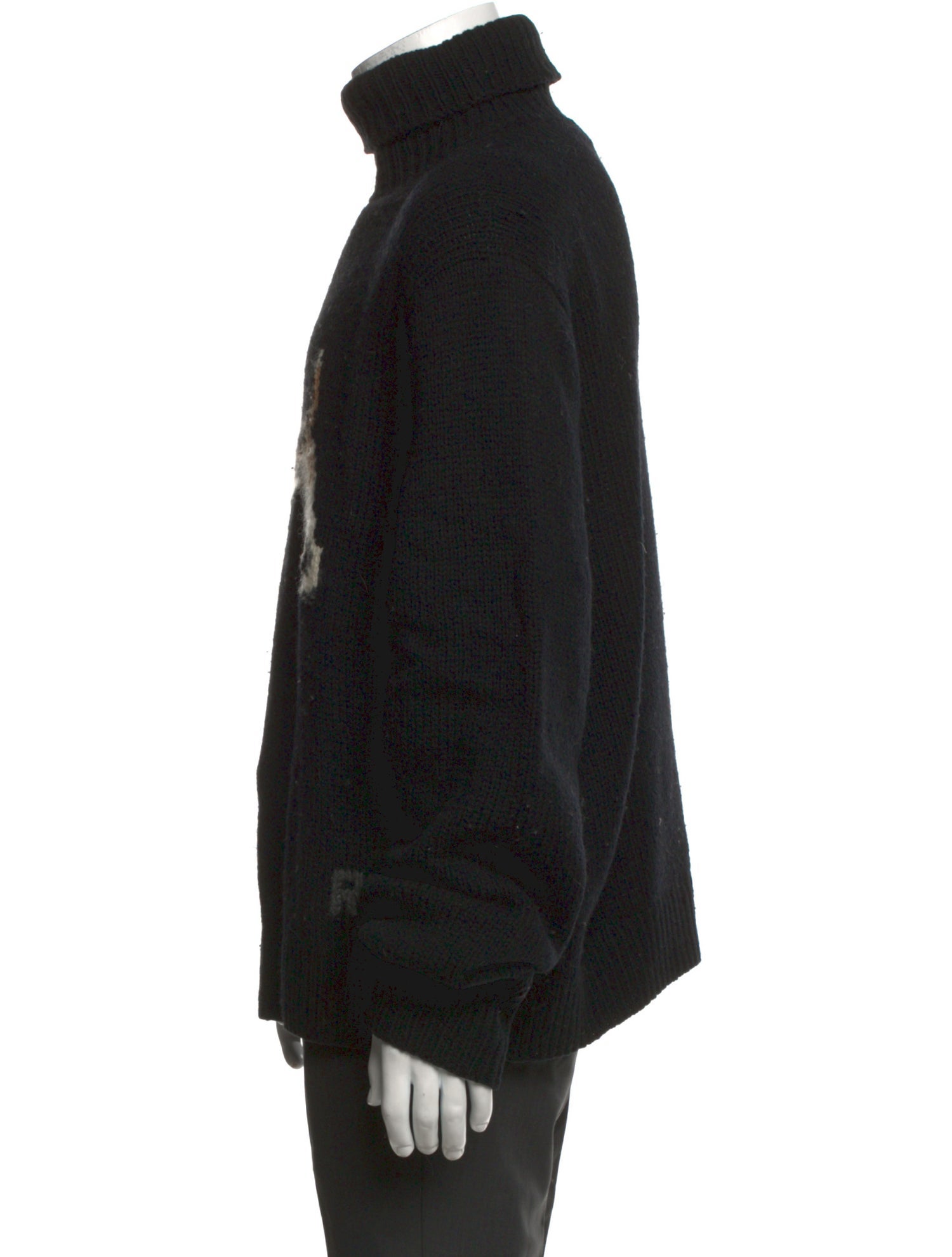 Polo Ralph Lauren Lambswool Graphic Print Cardigan