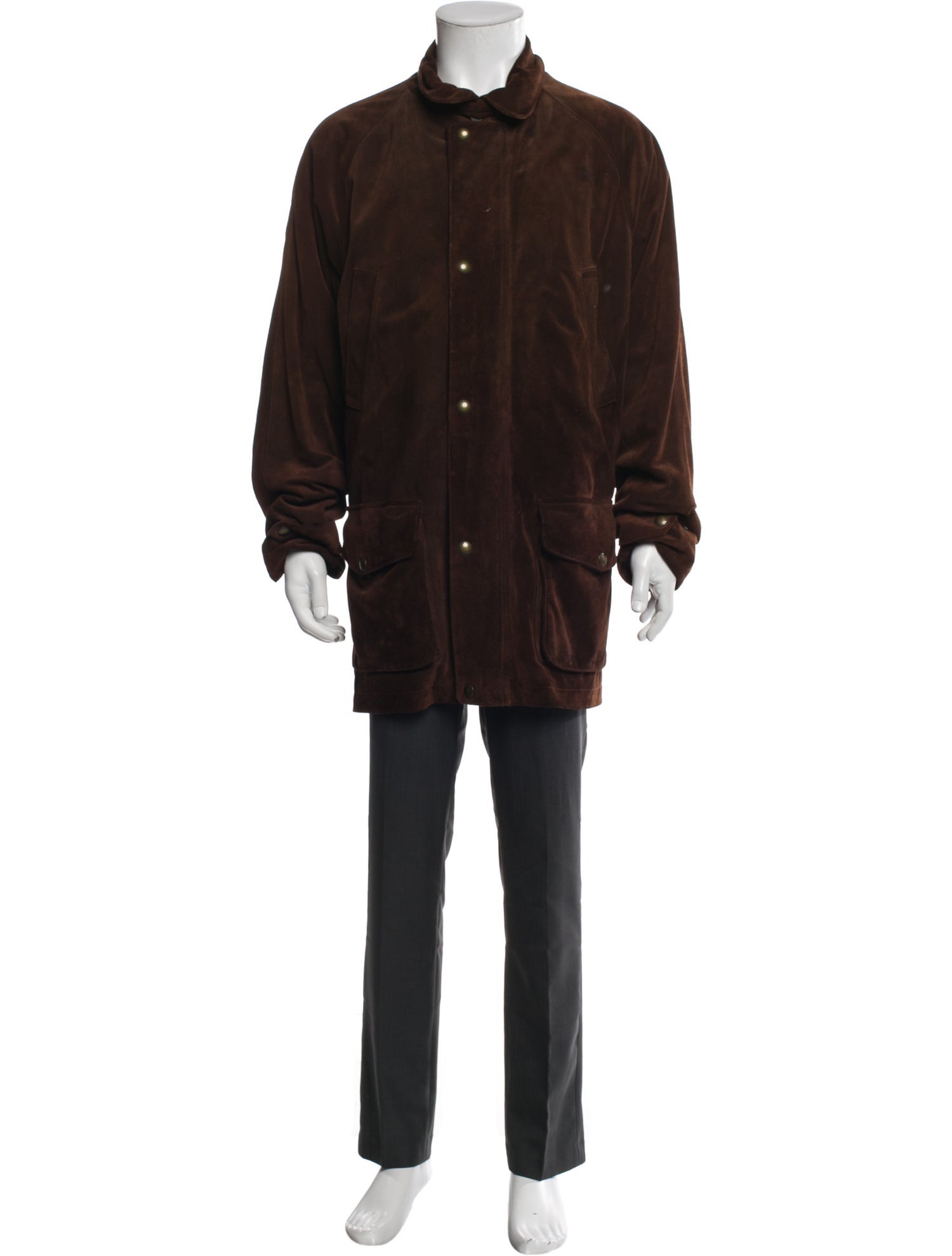 Polo Ralph Lauren Leather Parka