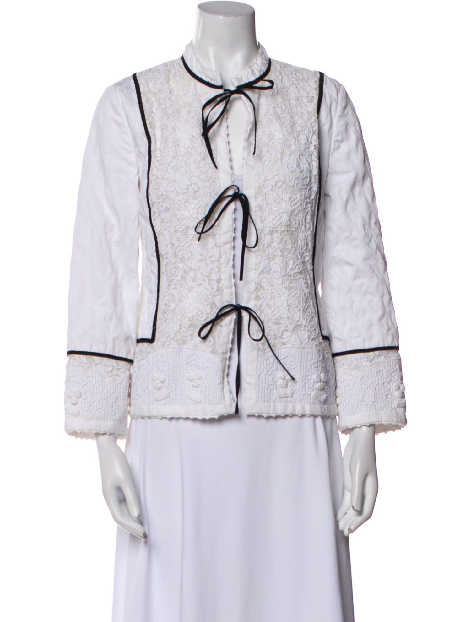 Polo Ralph Lauren Lace Pattern Evening Jacket