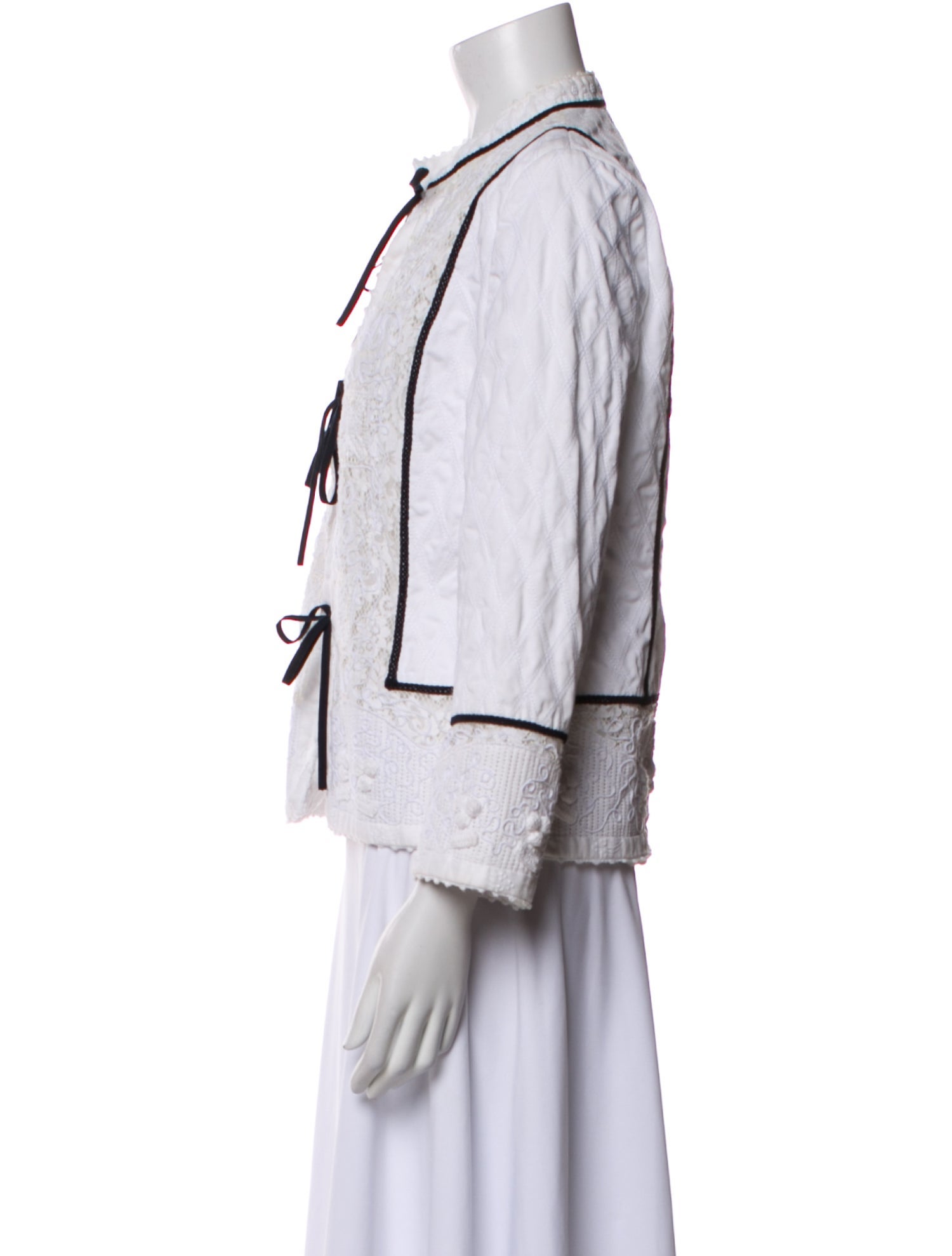 Polo Ralph Lauren Lace Pattern Evening Jacket