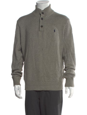 Polo Ralph Lauren Sweaters Mock Neck Long Sleeve Sweater L