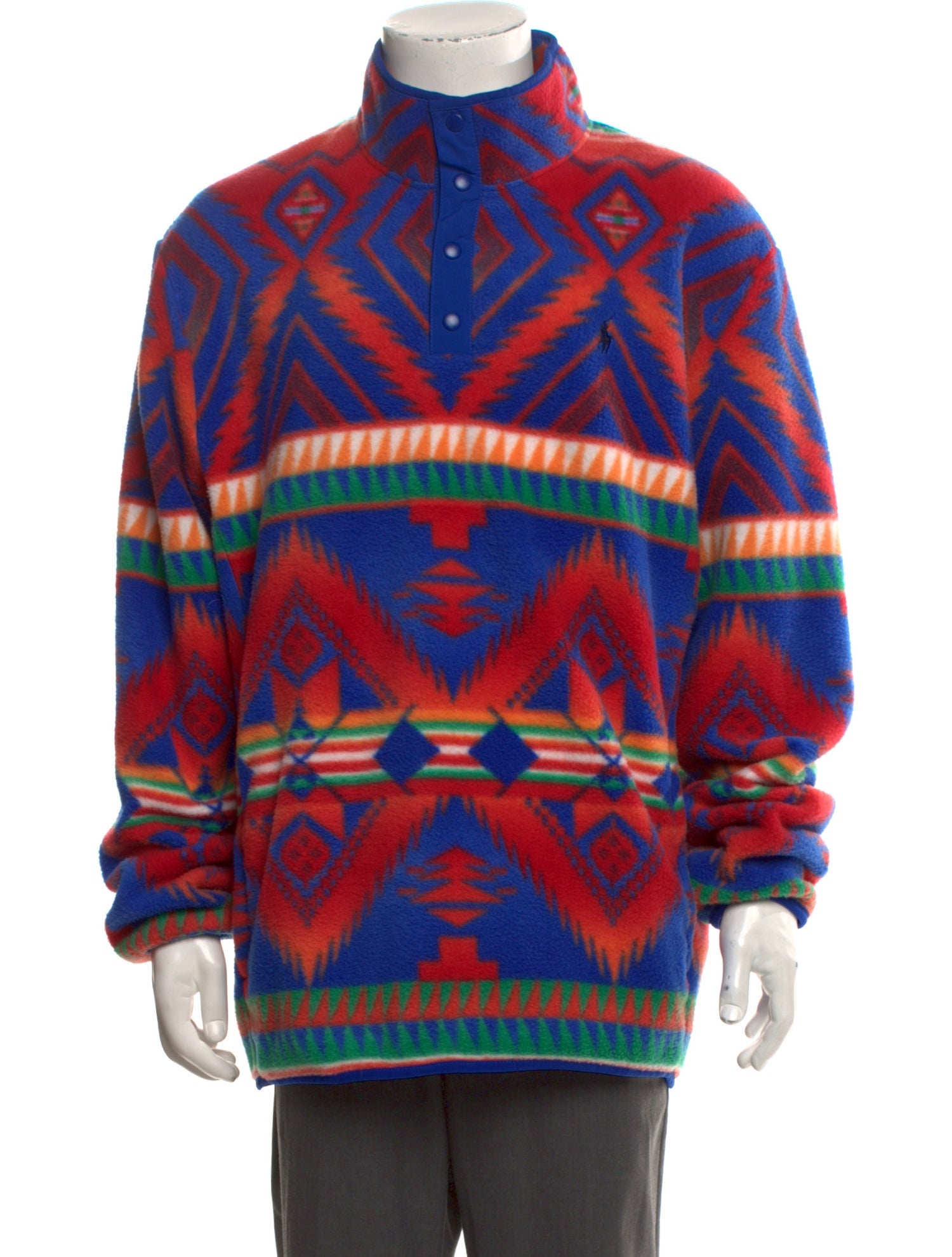 Polo Ralph Lauren Printed Turtleneck Pullover