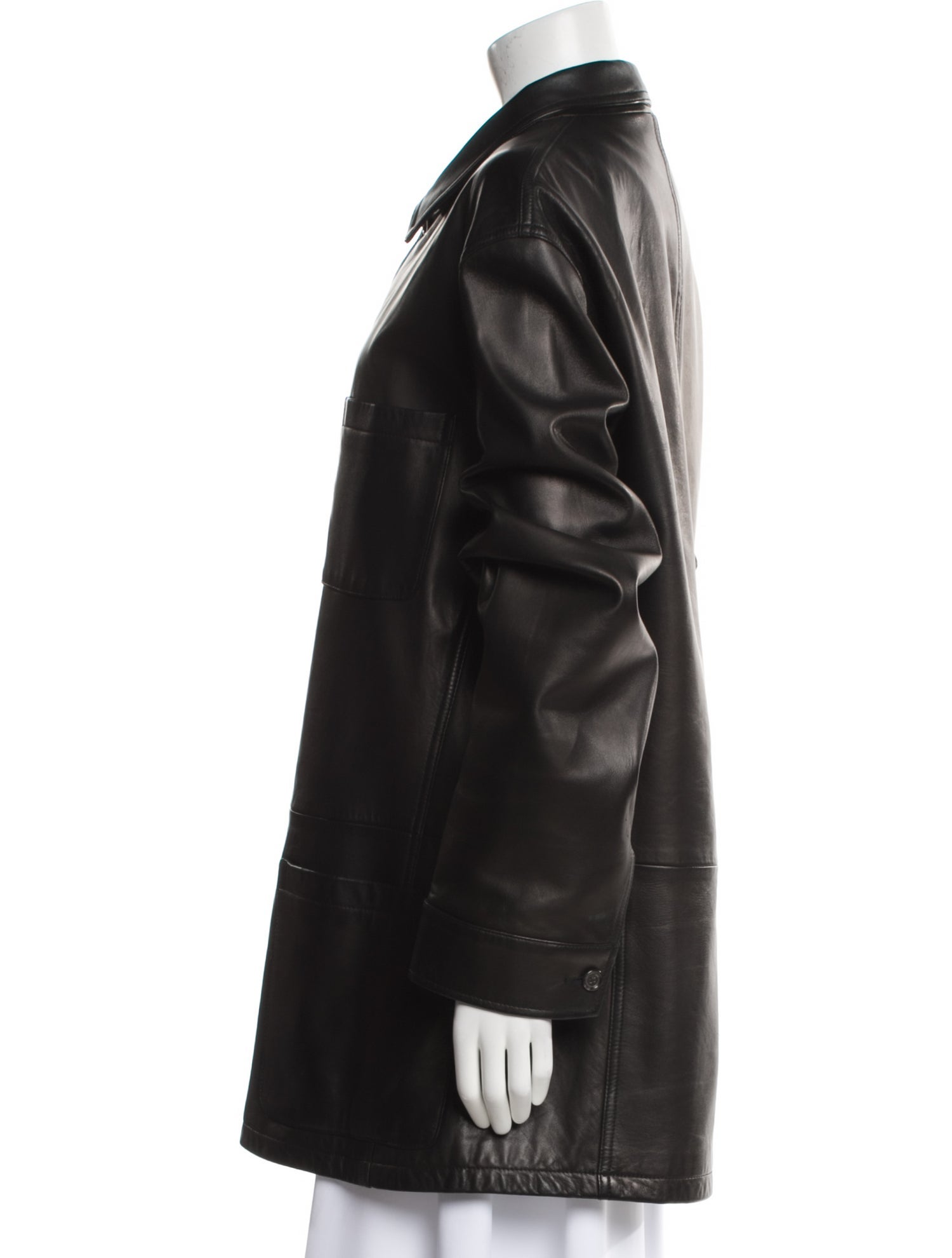 Polo Ralph Lauren Leather Trench Coat