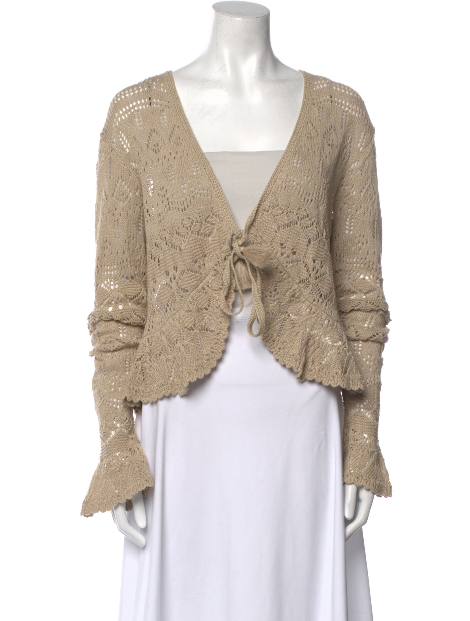 Polo Ralph Lauren Linen V-Neck Sweater w/ Tags