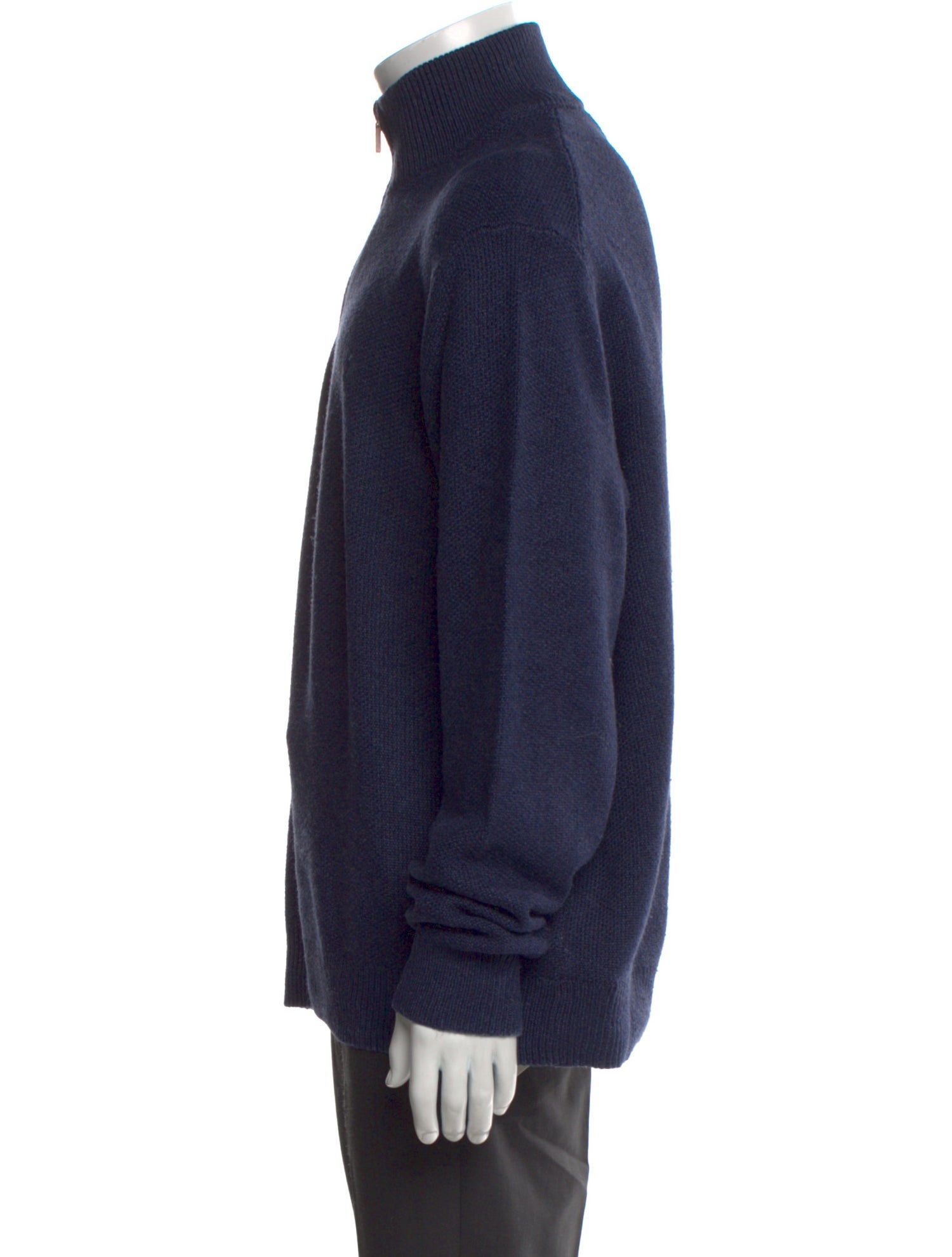 Polo Ralph Lauren Silk Mock Neck Pullover