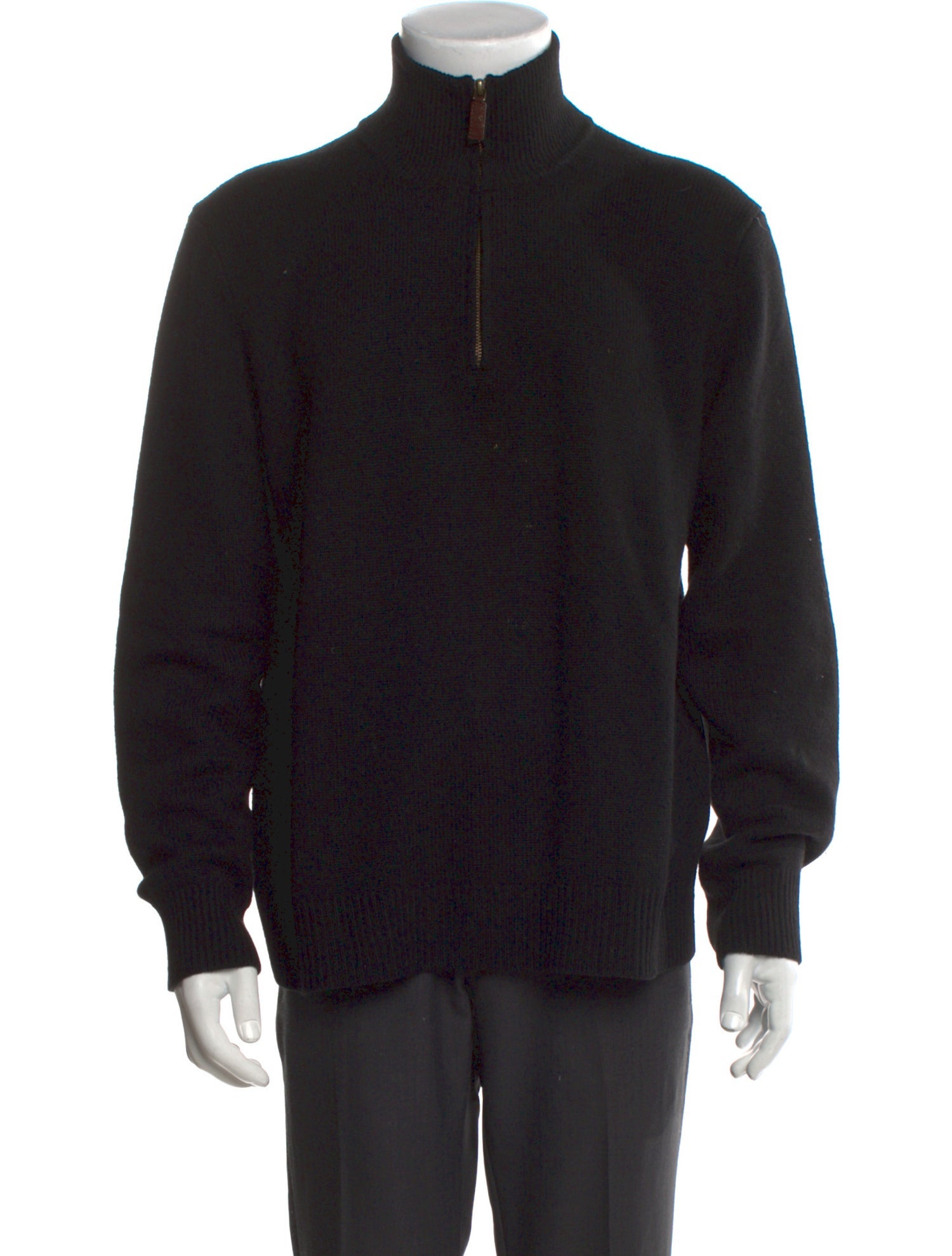 Polo Ralph Lauren Cashmere Mock Neck Polo Sweater