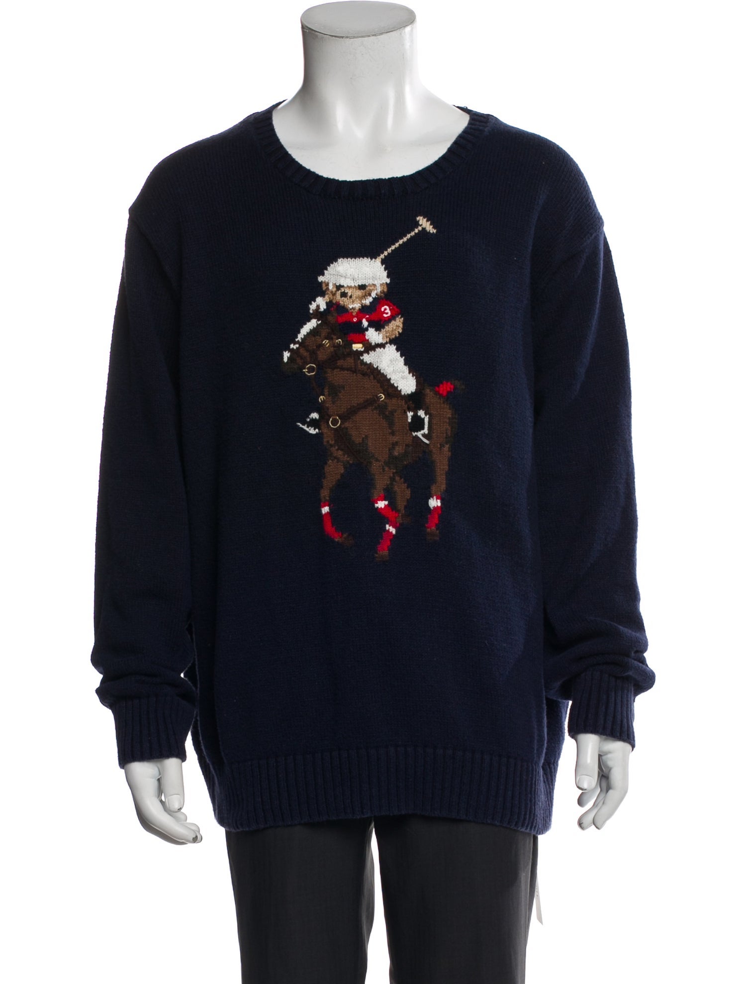 Polo Ralph Lauren Graphic Print Crew Neck Pullover