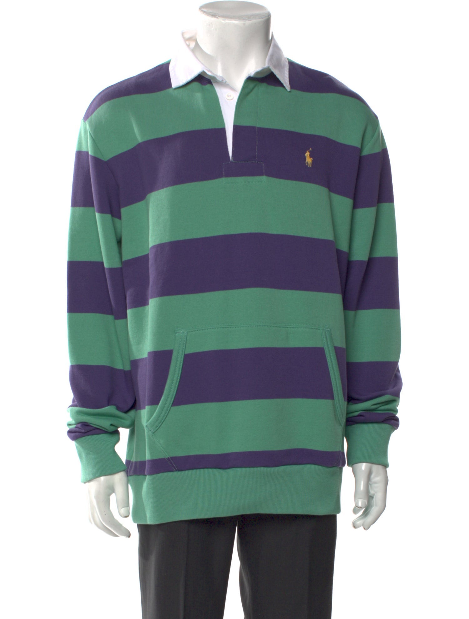 Polo Ralph Lauren Striped Crew Neck Sweatshirt