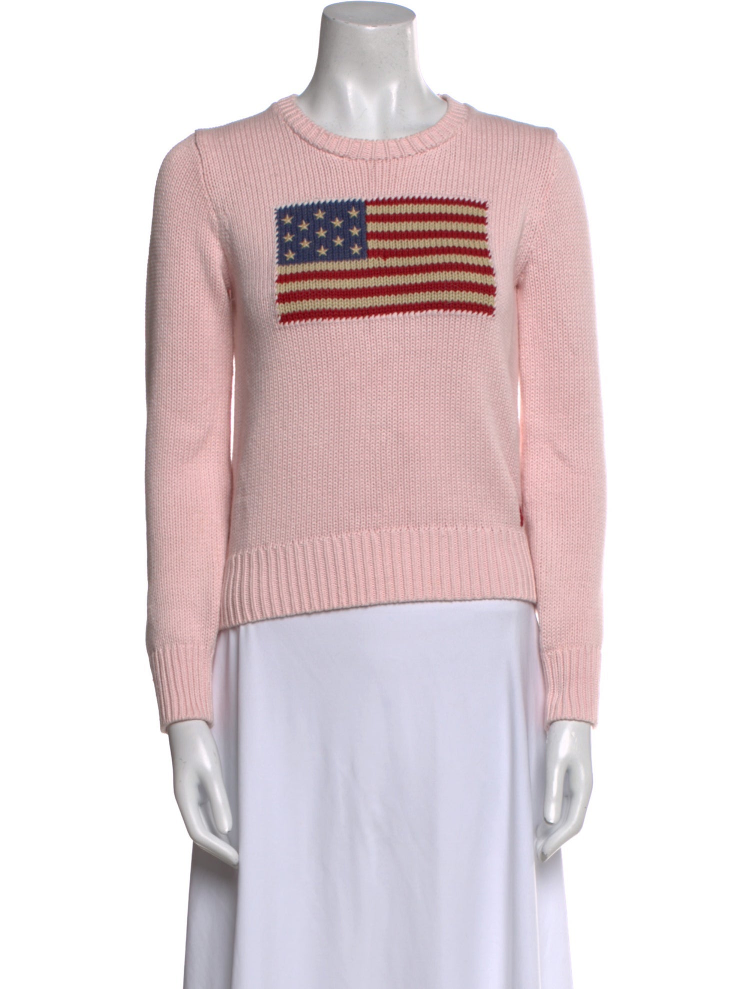 Polo Ralph Lauren Graphic Print Crew Neck Sweater