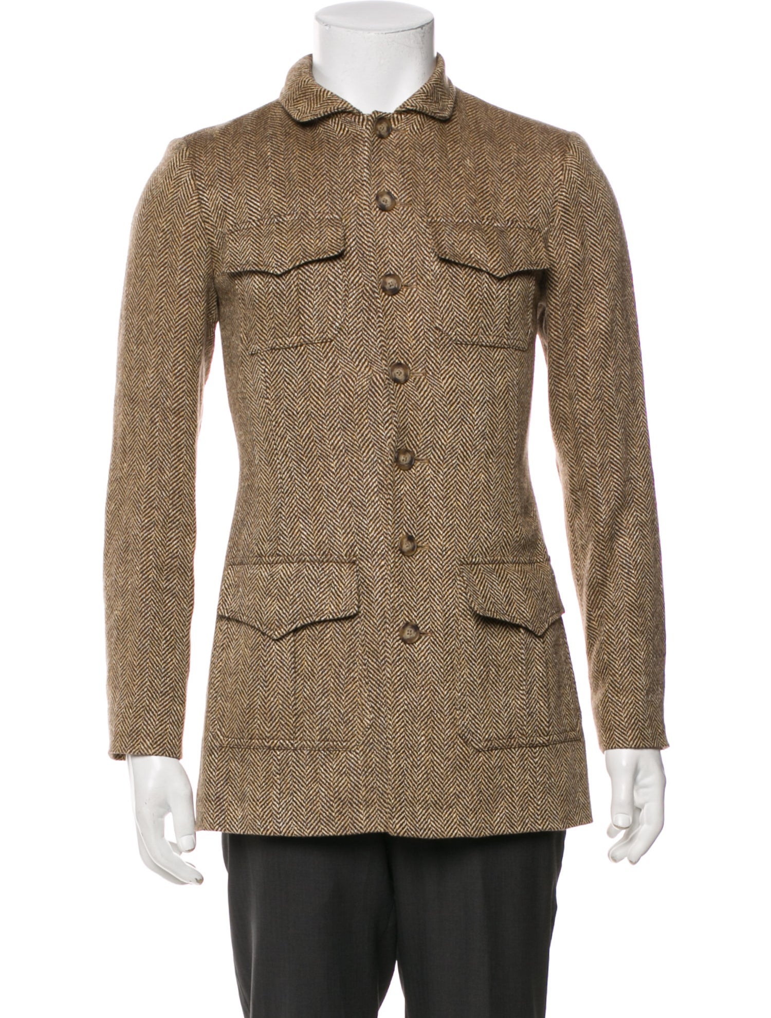 Polo Ralph Lauren Linen Printed Peacoat