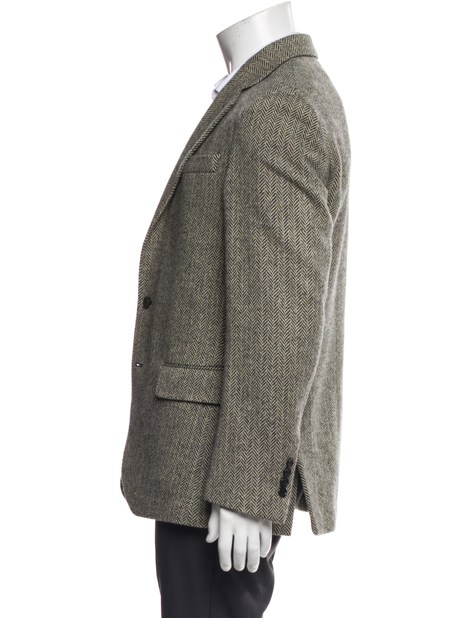Polo Ralph Lauren Tweed Pattern Coat