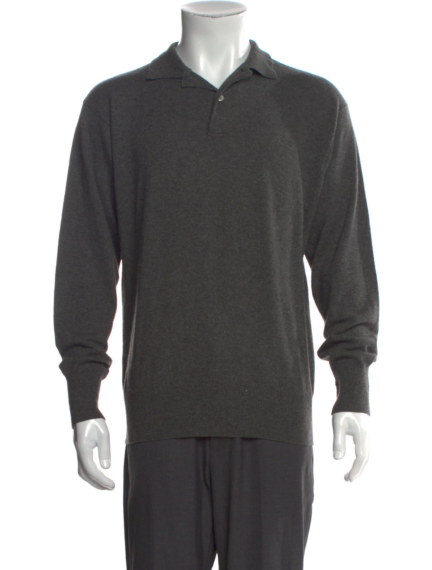 Polo Ralph Lauren Cashmere Crew Neck Polo Sweater