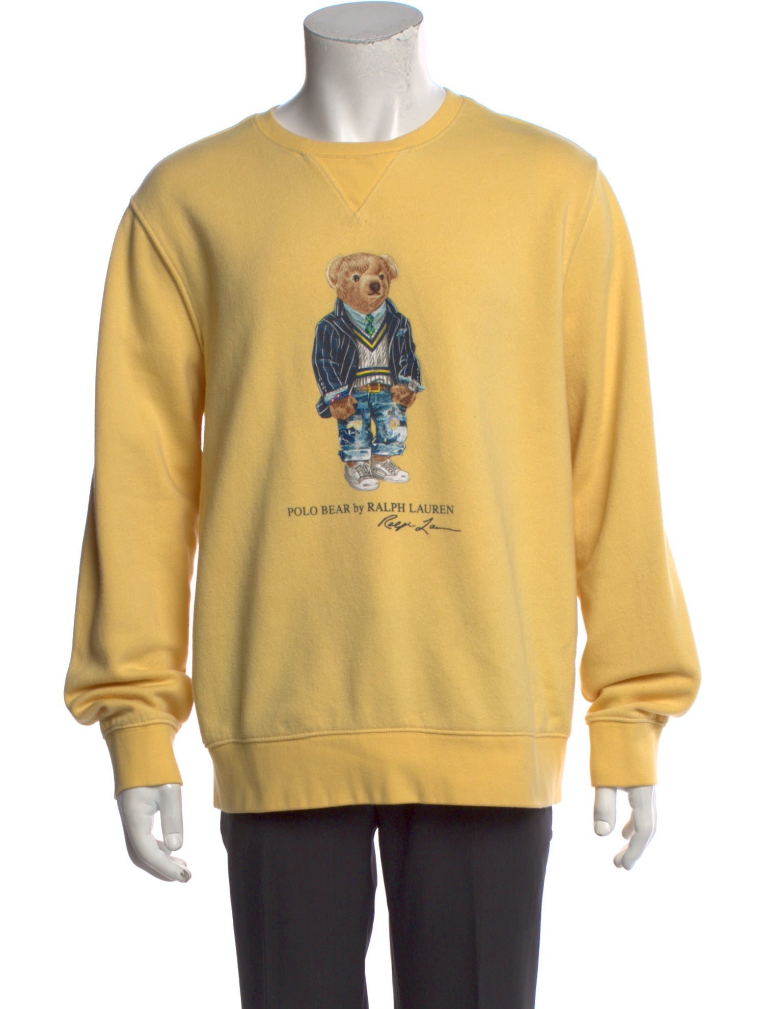 Polo Ralph Lauren Graphic Print Crew Neck Pullover