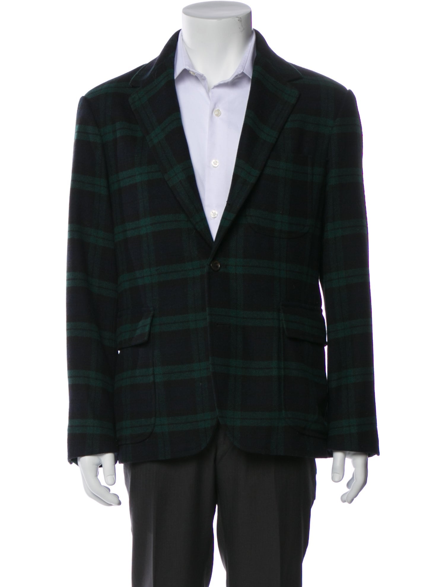 Polo Ralph Lauren Pattern Wool Blazer
