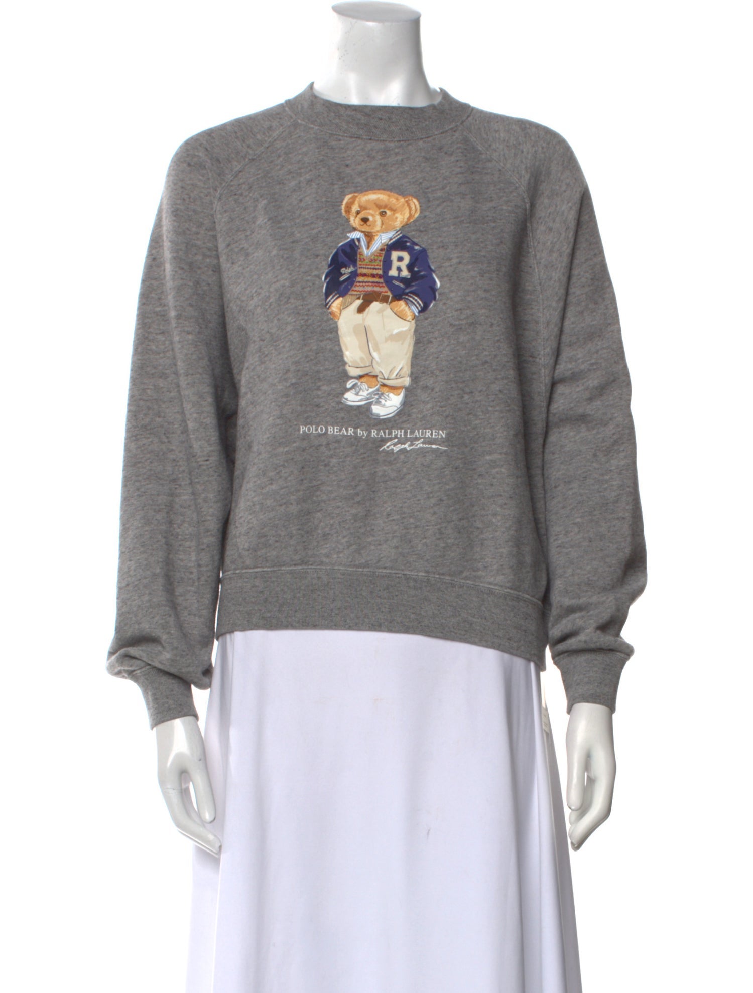 Polo Ralph Lauren Graphic Print Crew Neck Sweatshirt