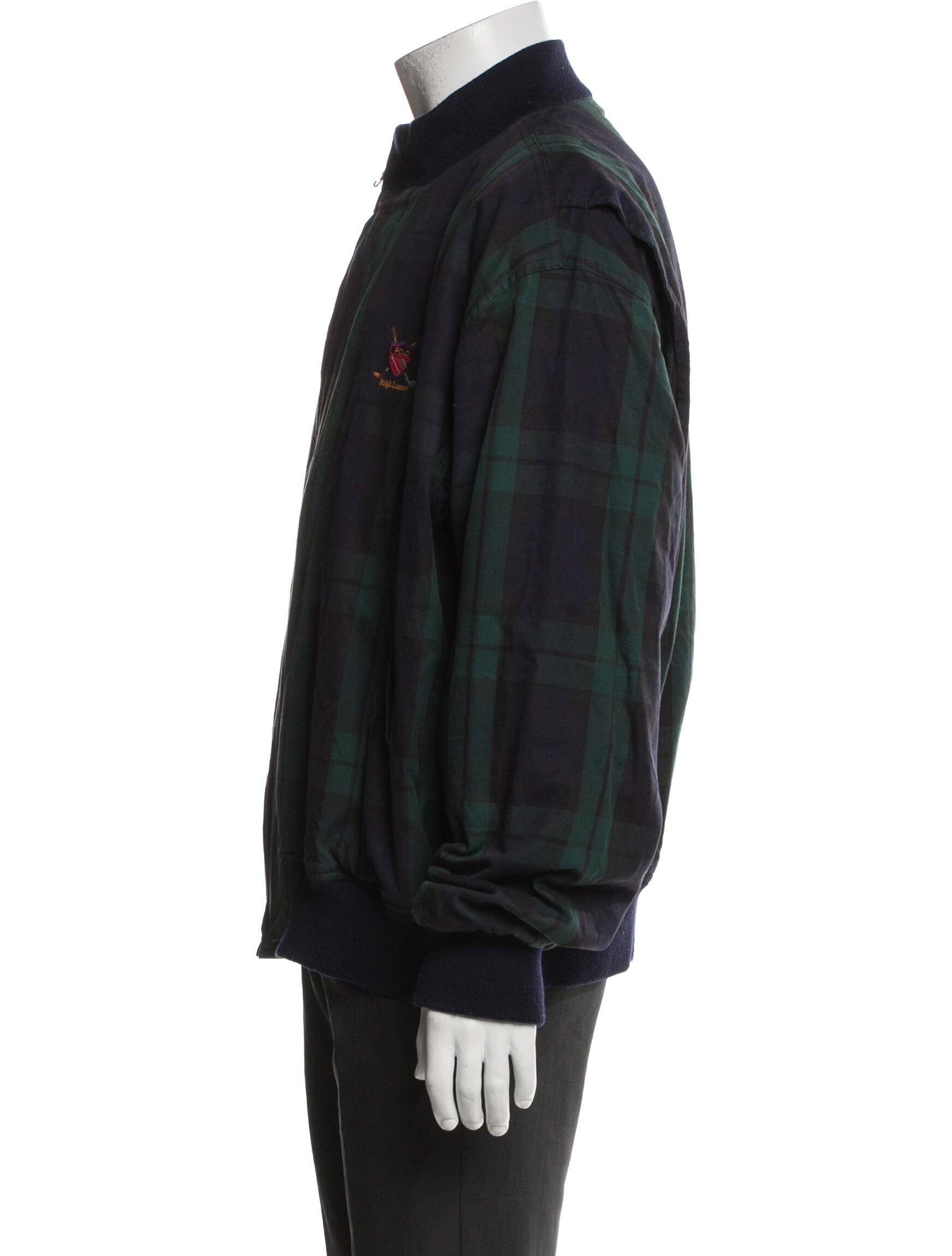 Polo Ralph Lauren Plaid Print Trucker Jacket