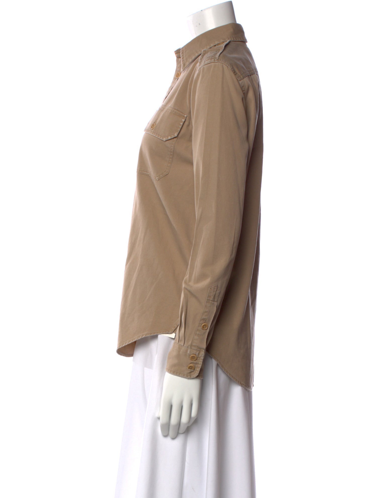 Polo Ralph Lauren Long Sleeve Button-Up Top