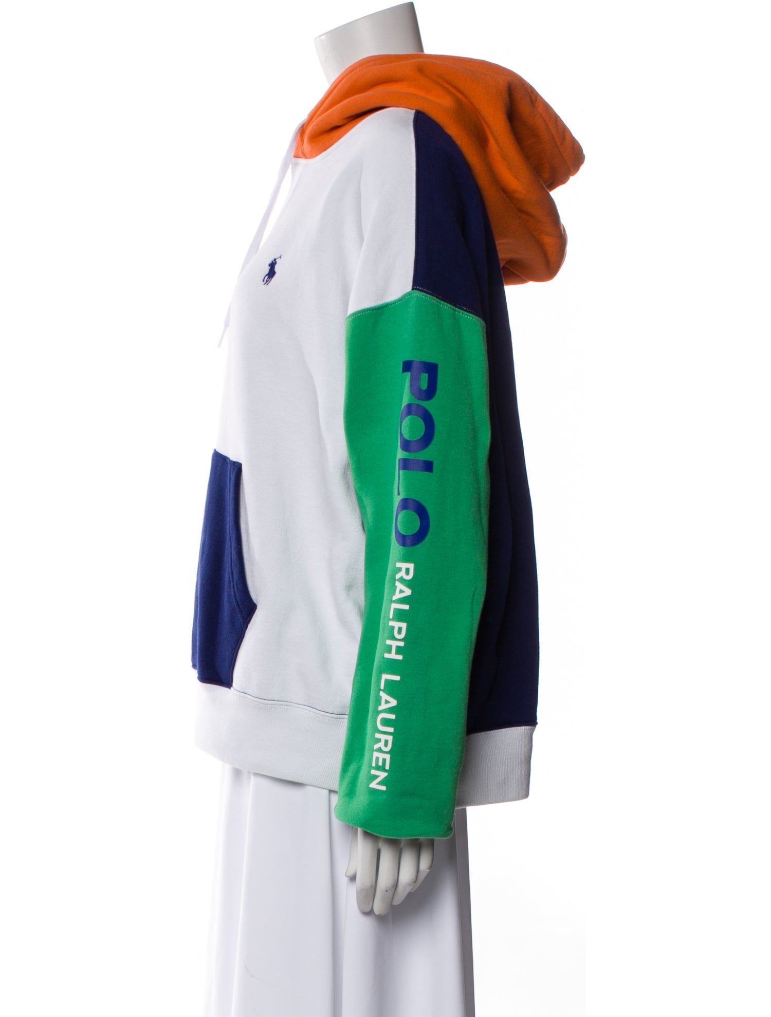 Polo Ralph Lauren Colorblock Pattern Crew Neck Sweater