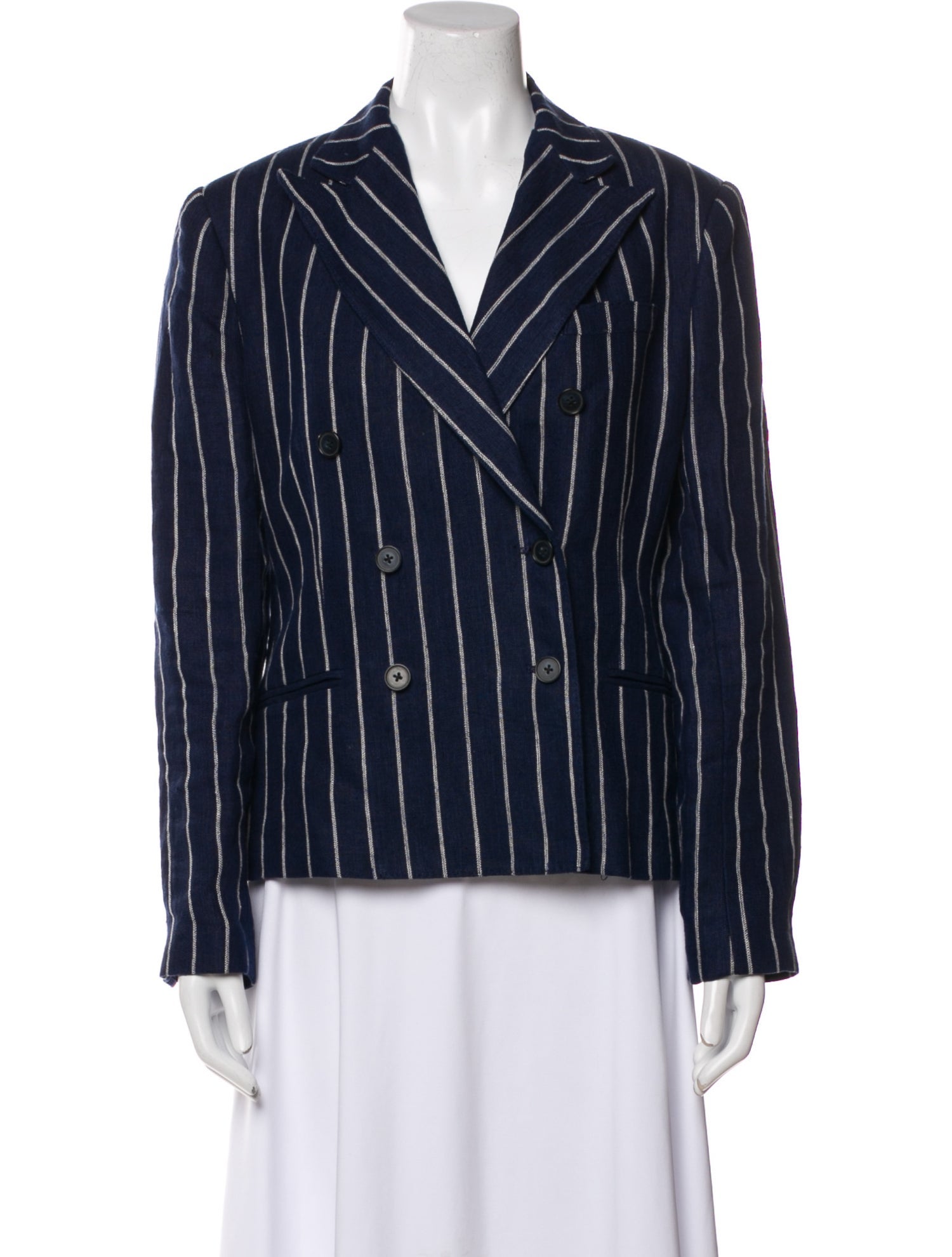 Polo Ralph Lauren Linen Striped Blazer