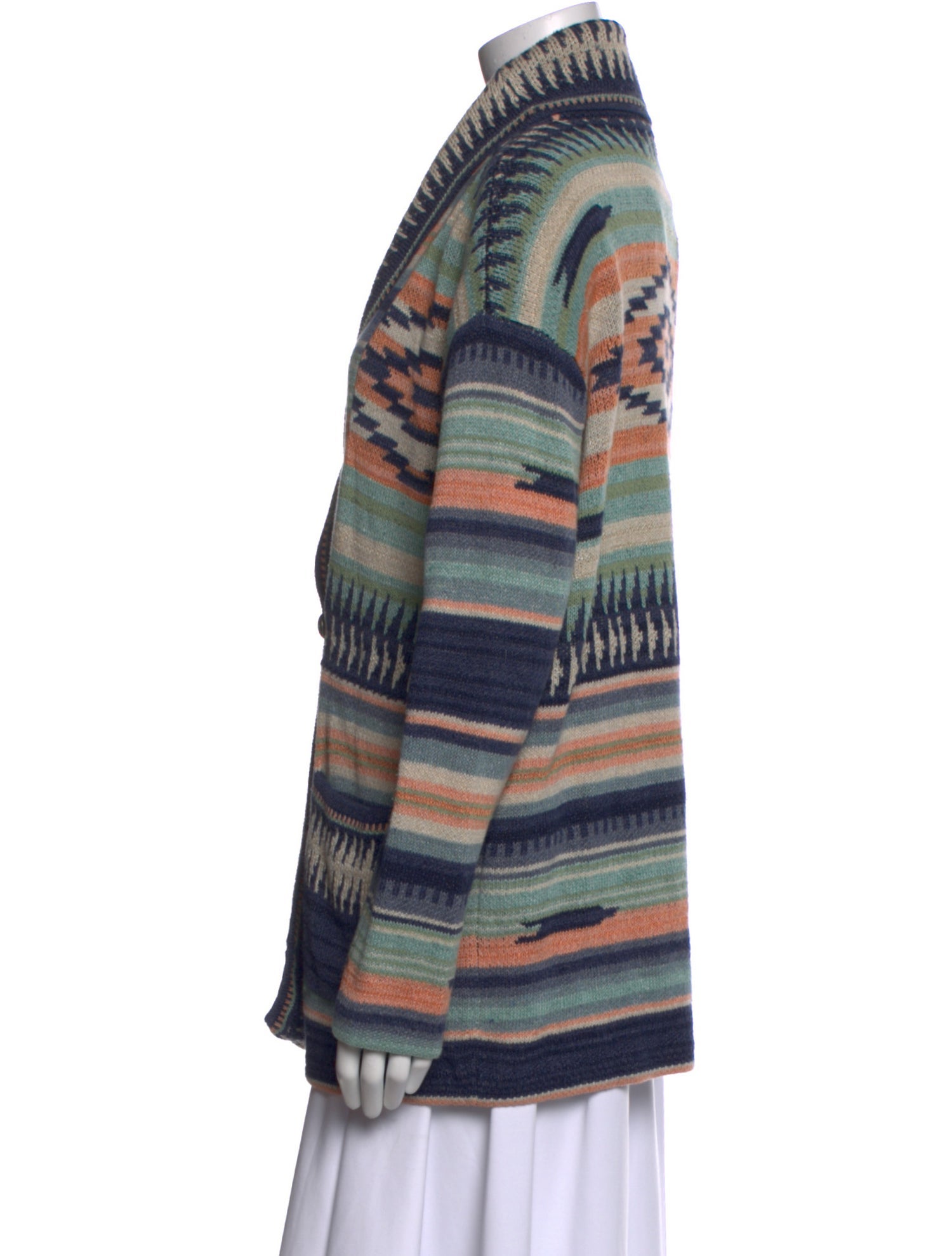 Polo Ralph Lauren Printed V-Neck Sweater