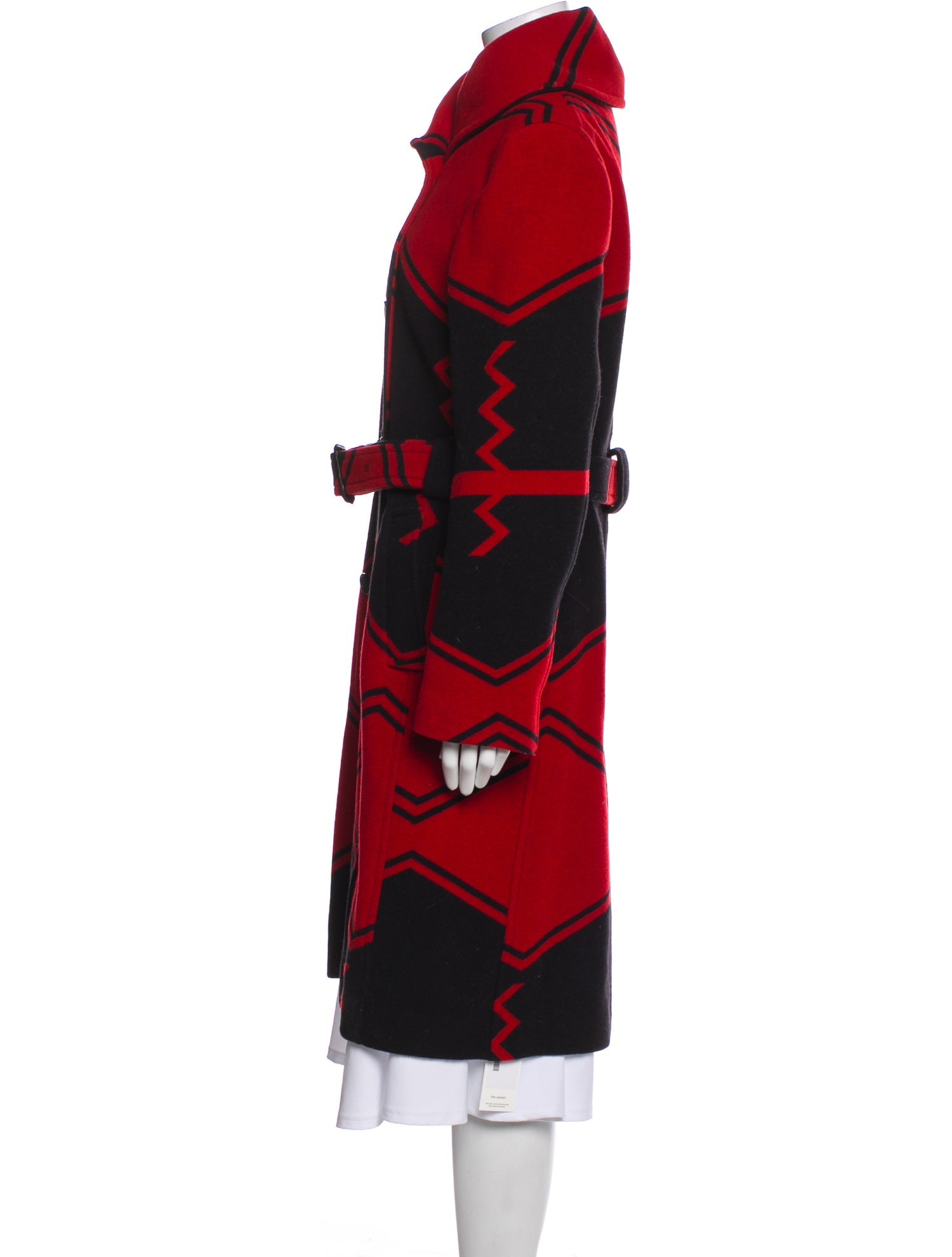 Polo Ralph Lauren Wool Printed Coat