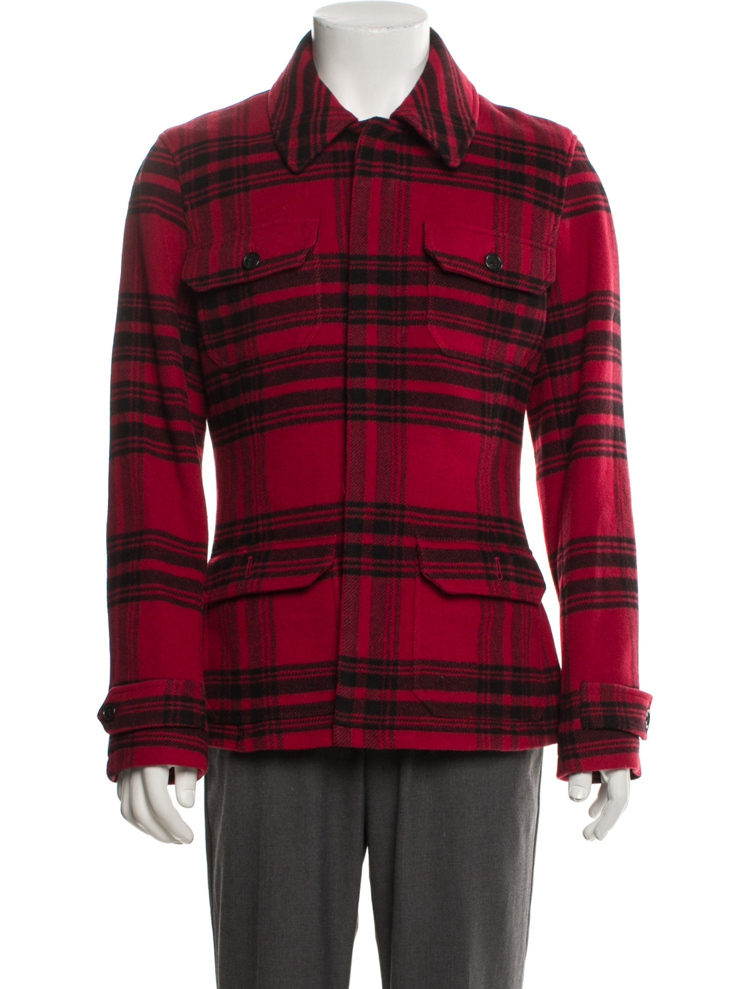 Polo Ralph Lauren Plaid Print Jacket