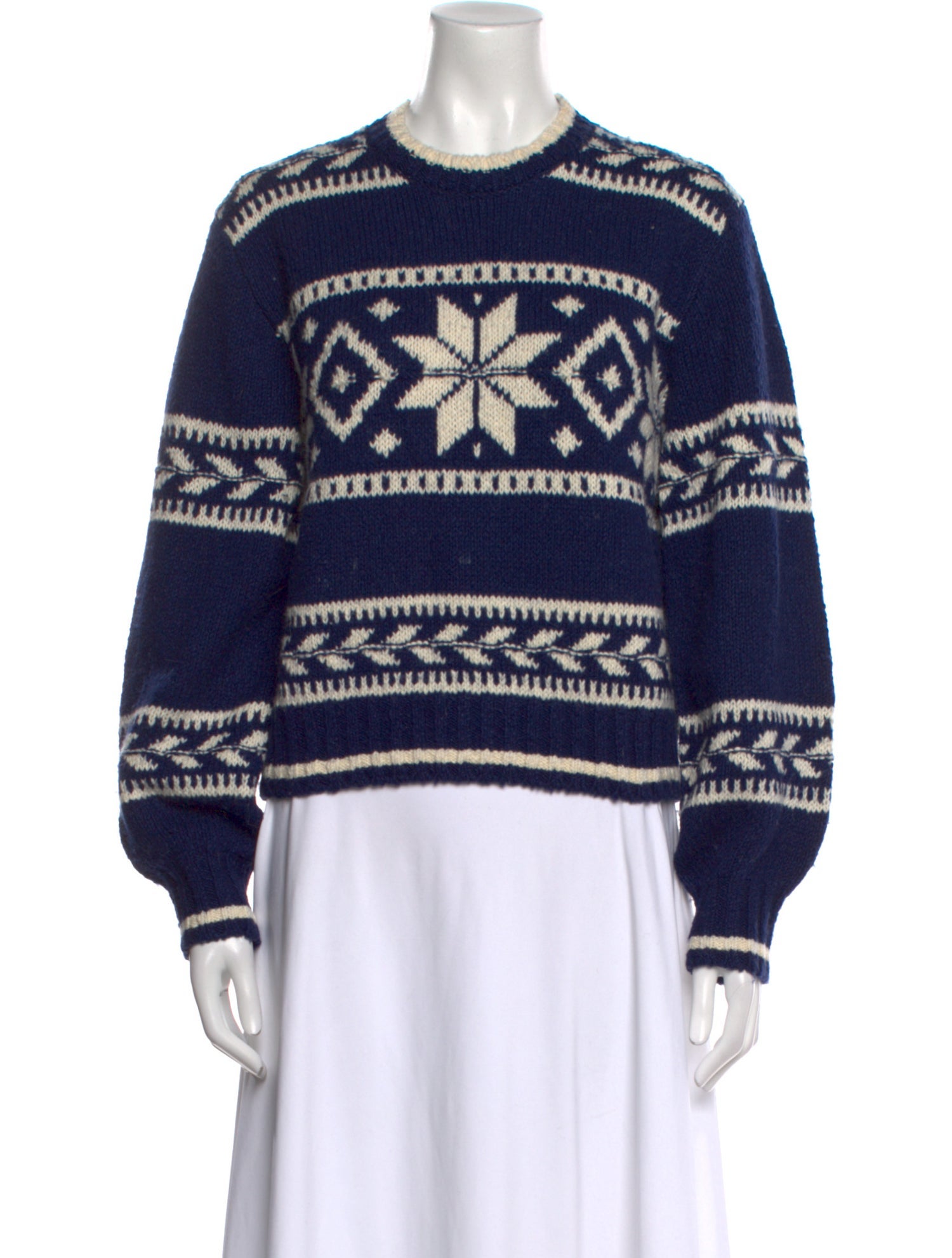 Polo Ralph Lauren Printed Crew Neck Sweater