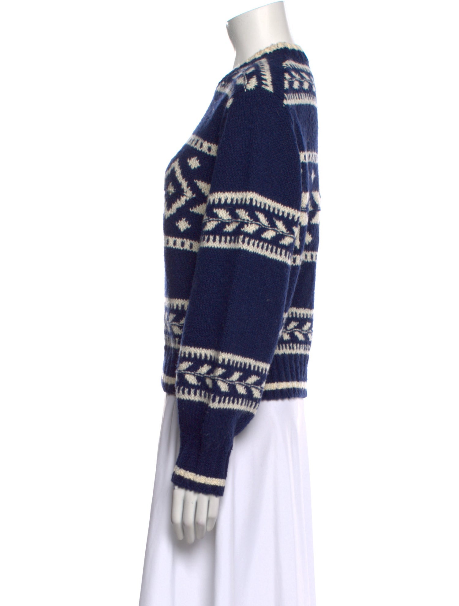 Polo Ralph Lauren Printed Crew Neck Sweater